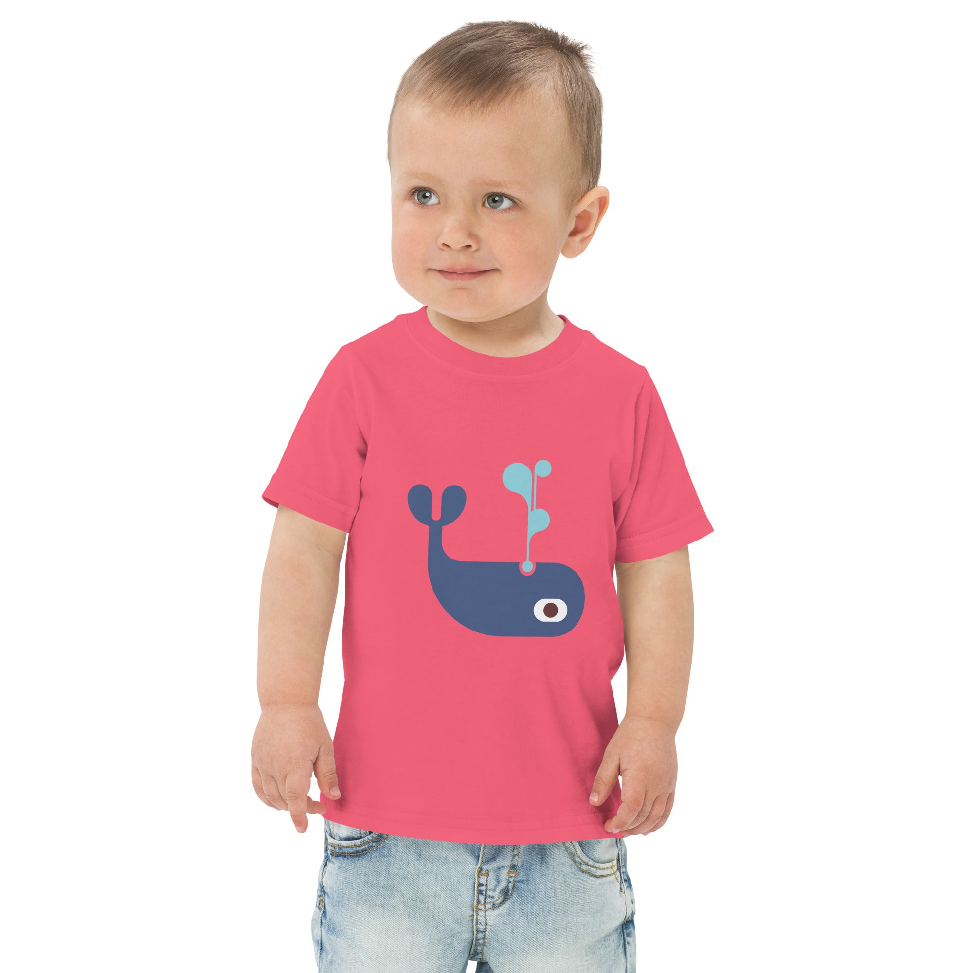Toddler jersey t shirt Whale II
