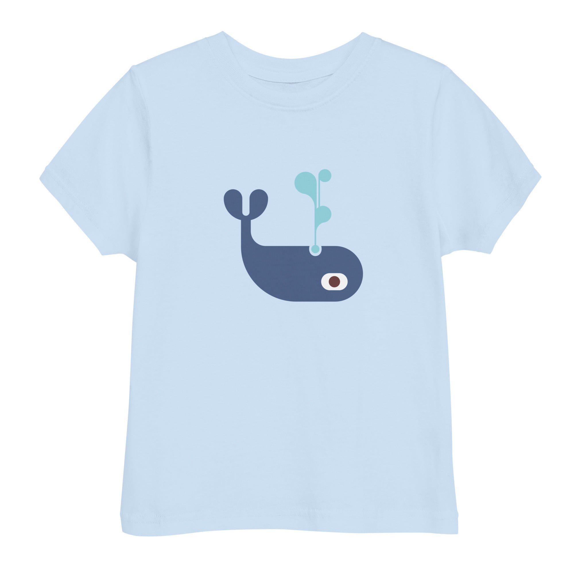 Toddler jersey t shirt Whale II