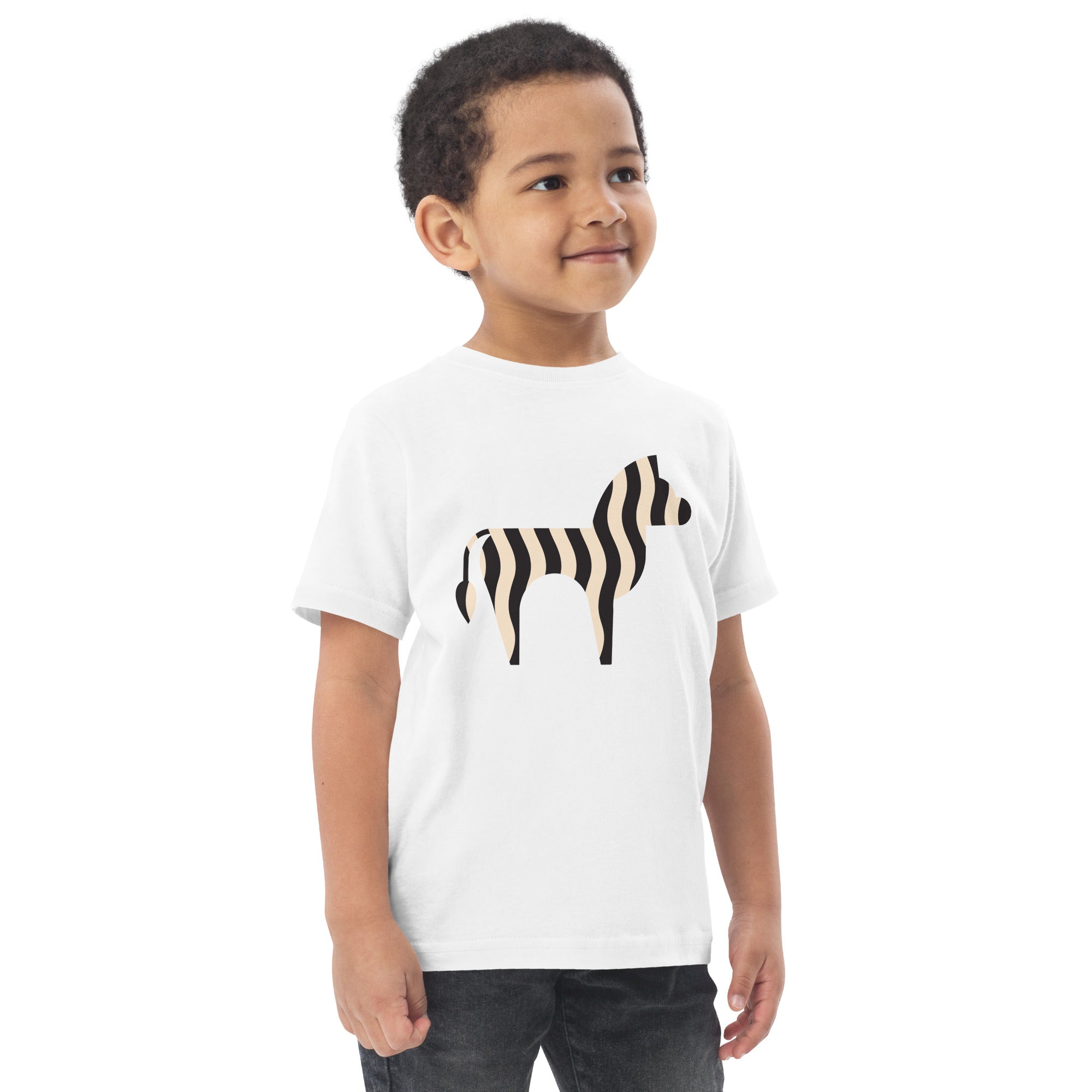 Toddler jersey t shirt Zebra