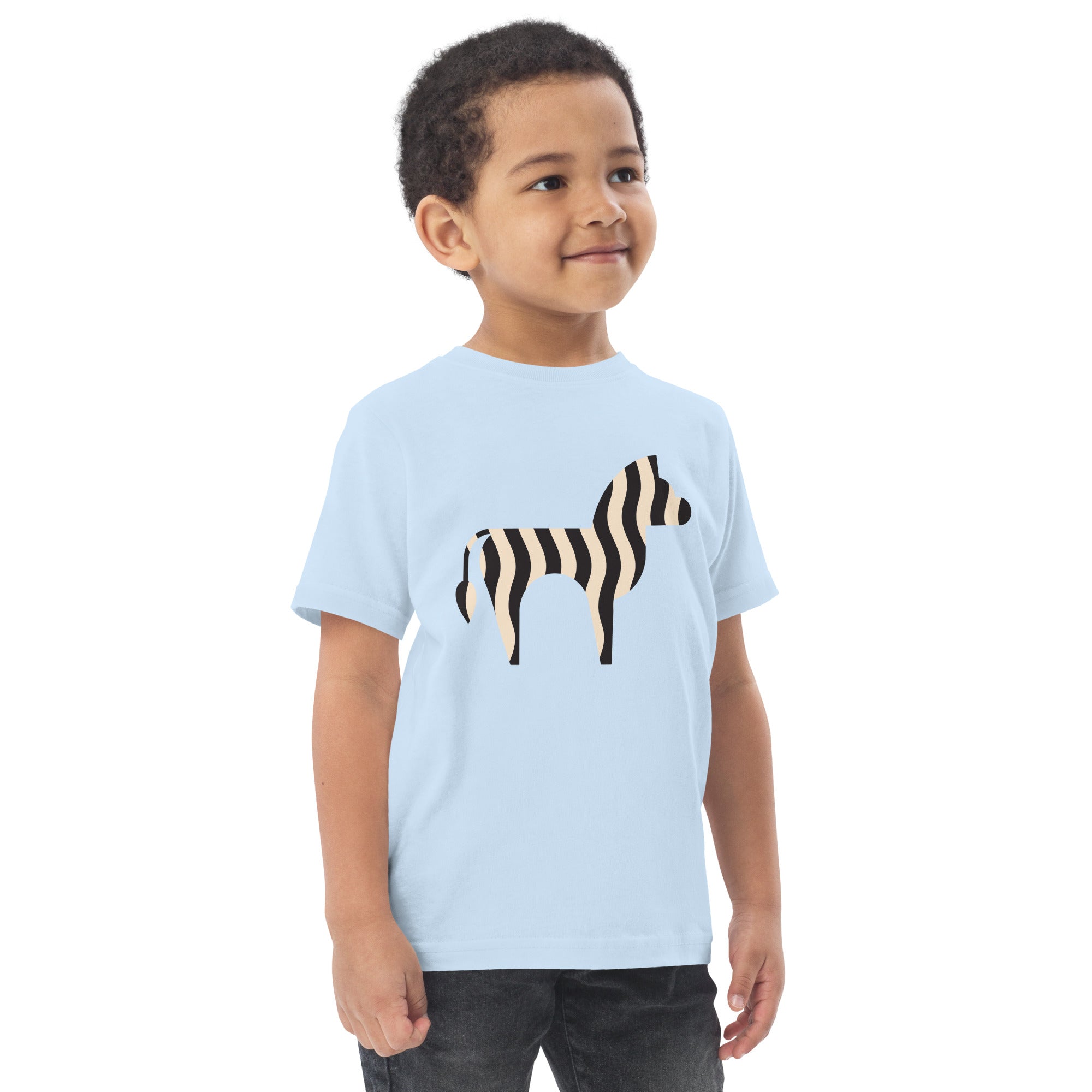 Toddler jersey t shirt Zebra