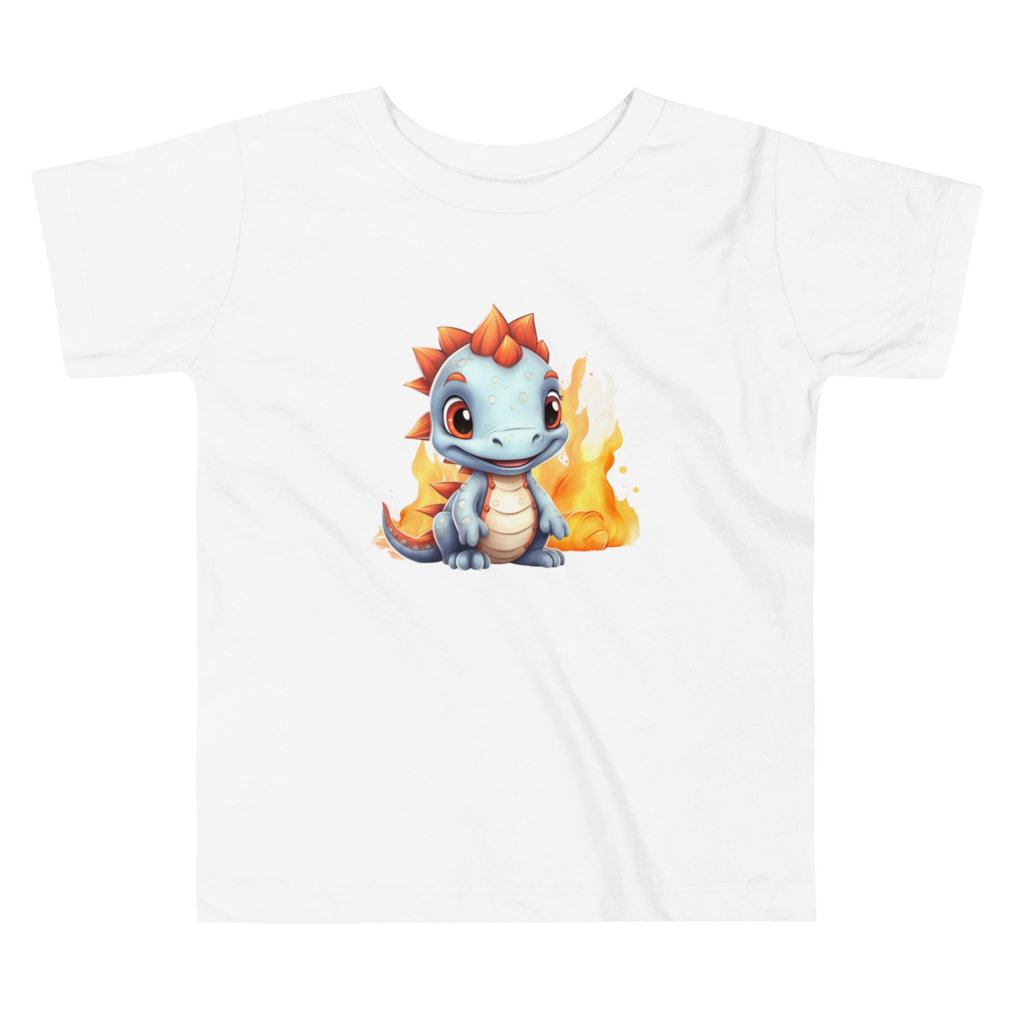 Toddler Short Sleeve Tee Cute Dinosaur
