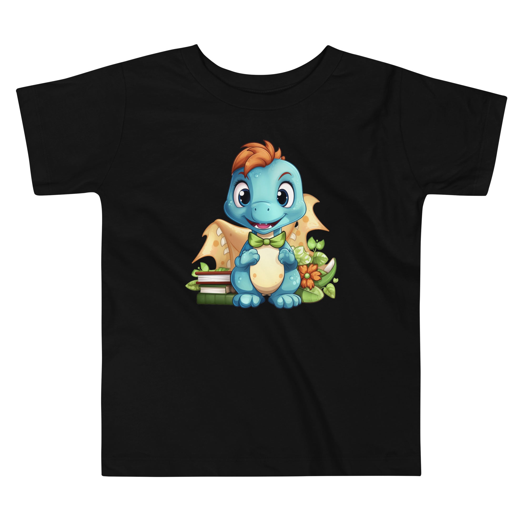 Toddler Short Sleeve Tee Cute Dinosaur