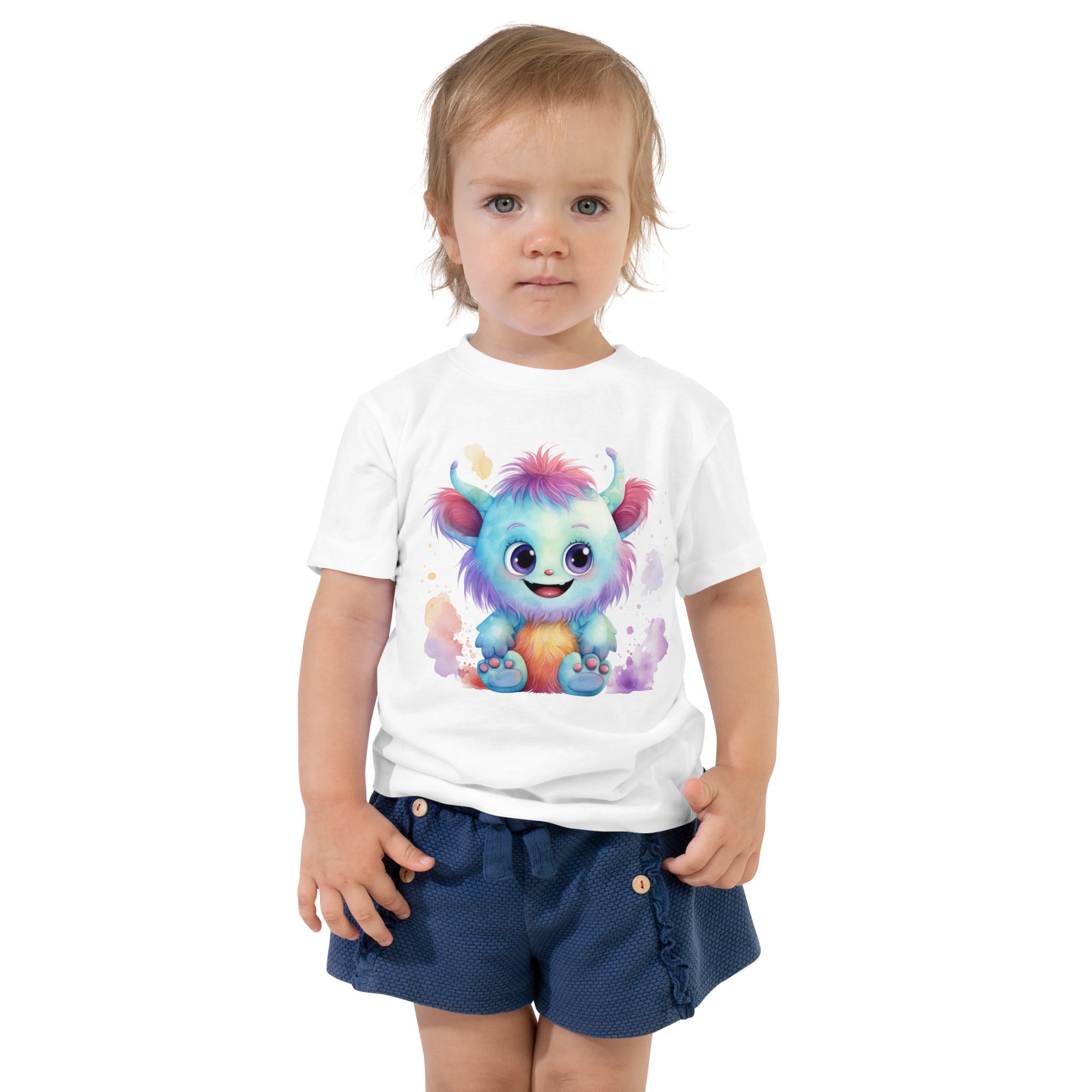 Toddler Short Sleeve Tee Happy Monster