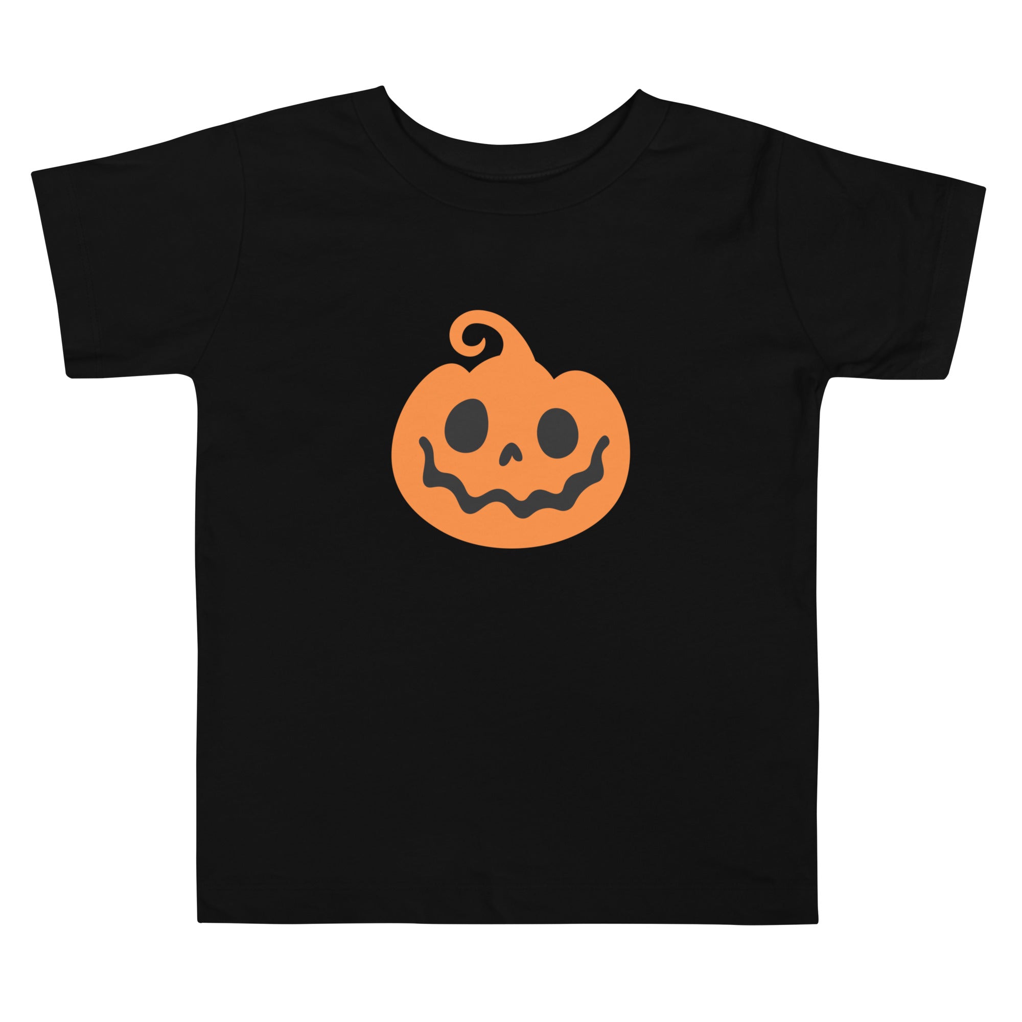 Toddler Short Sleeve Tee Scary Pumpkin III