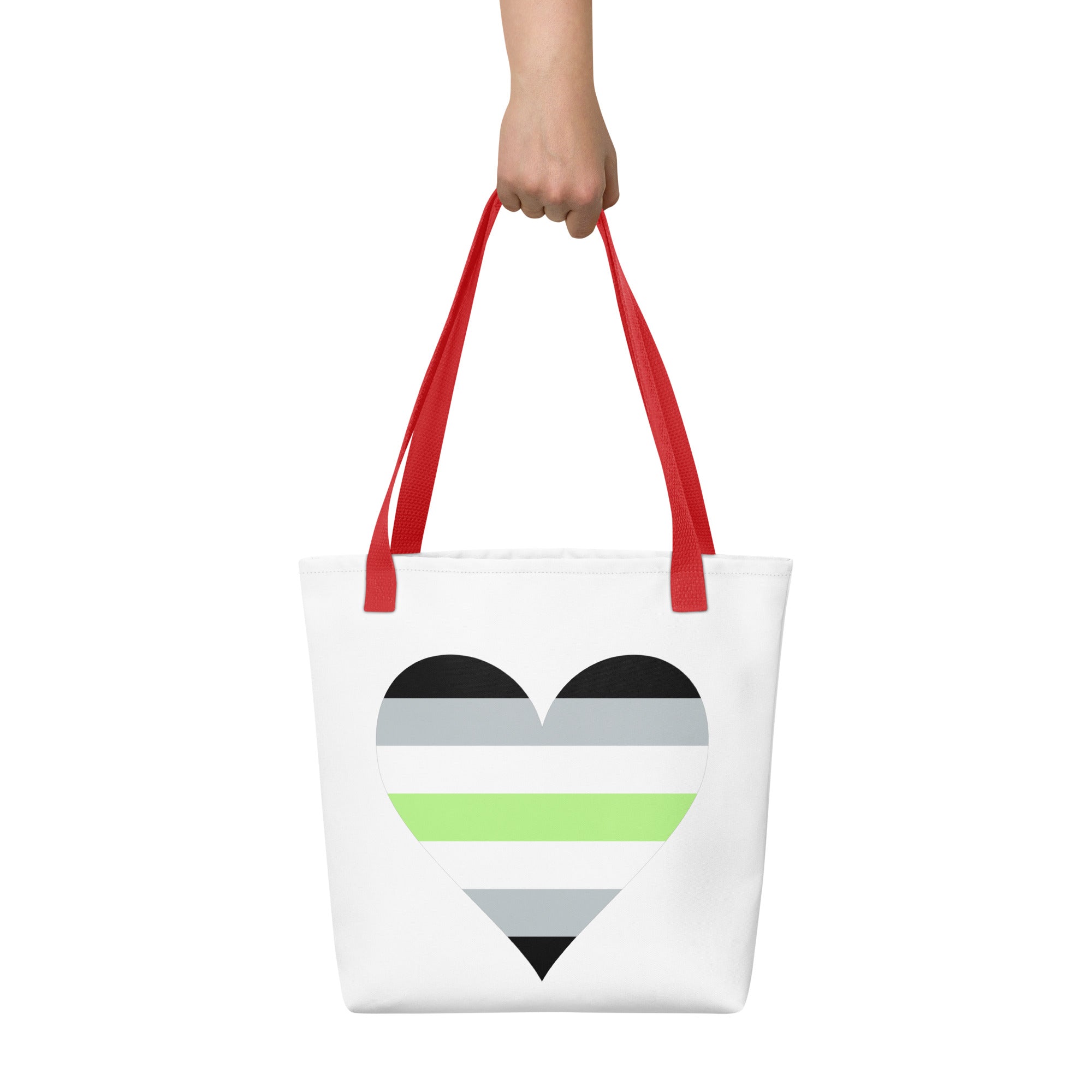Tote bag Agender Heart