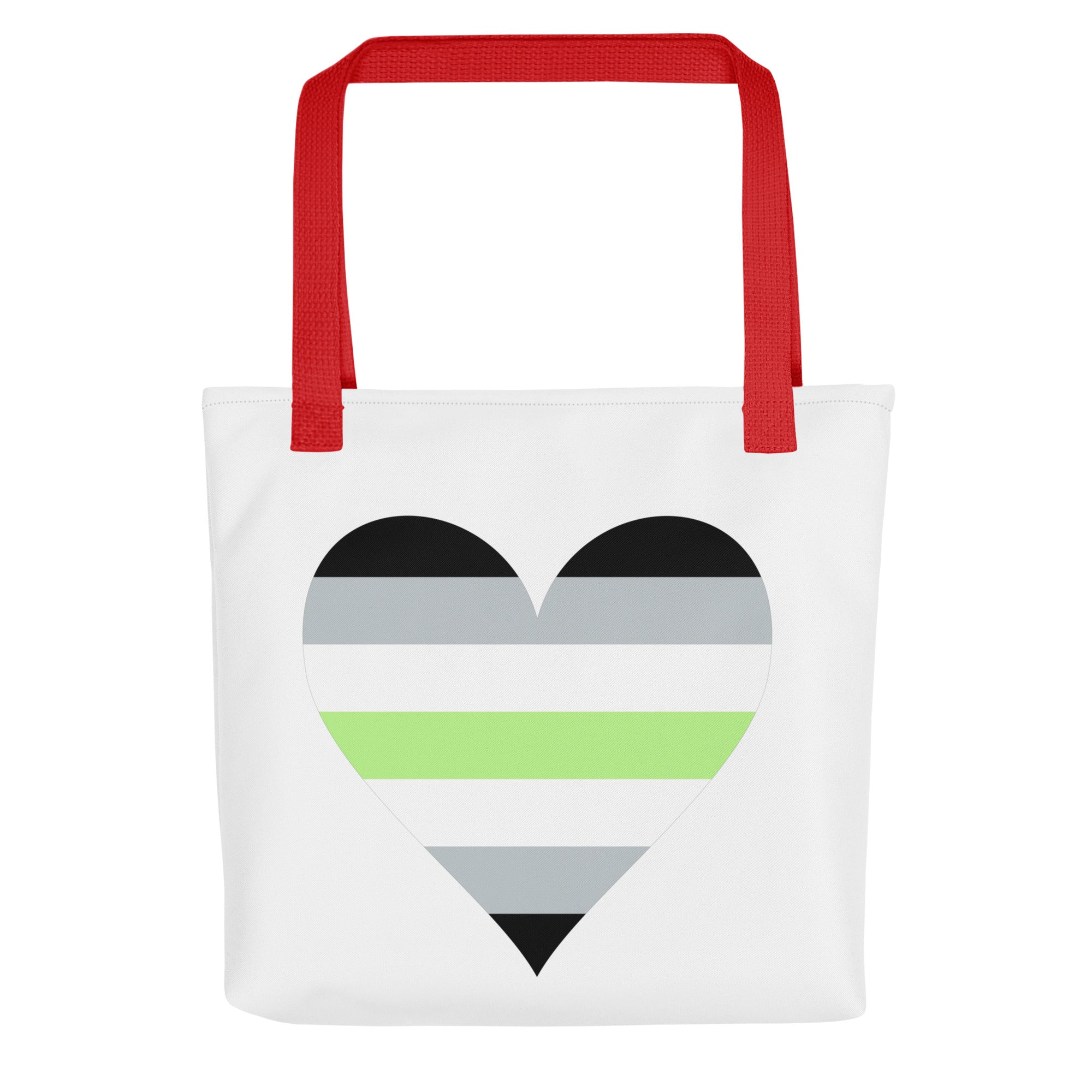 Tote bag Agender Heart