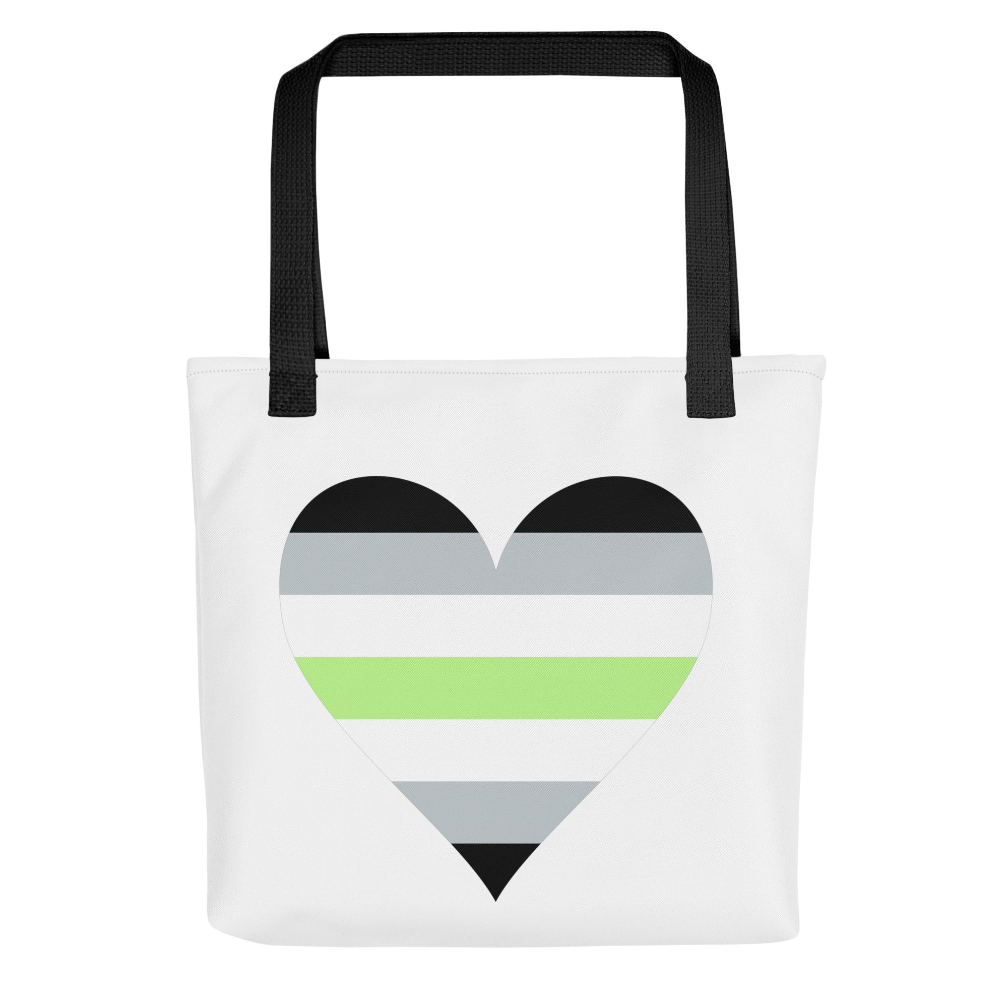 Tote bag Agender Heart