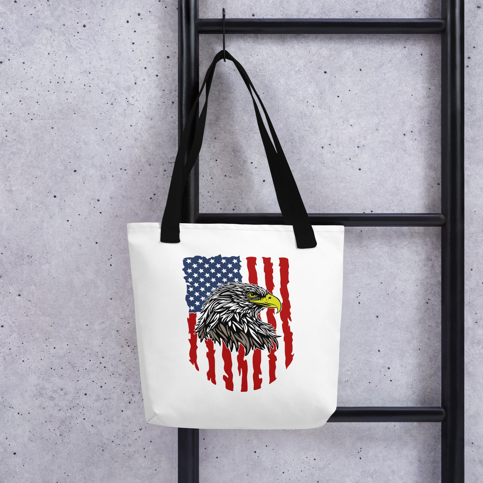 Tote bag Eagle 4th of July