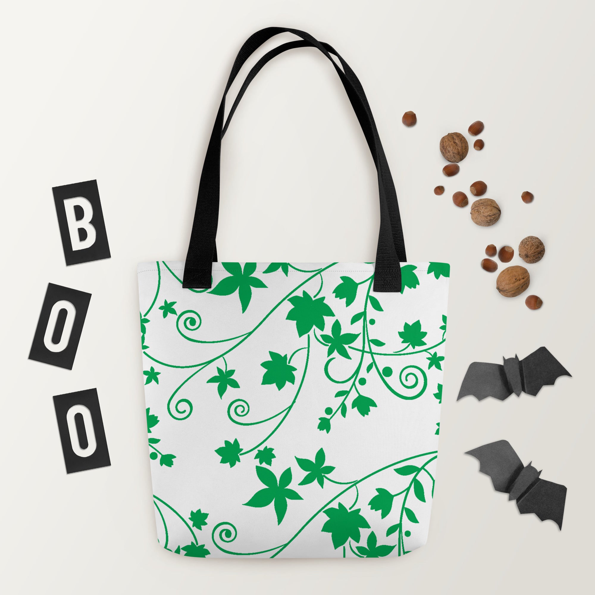 Tote bag Floral Swirls I
