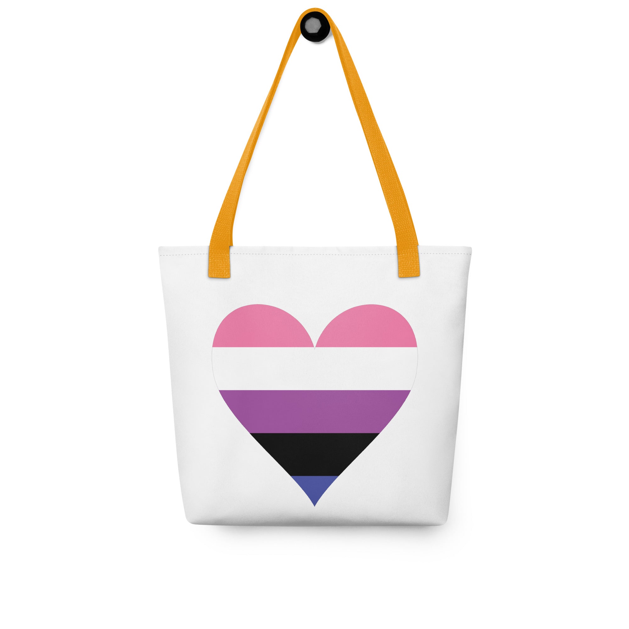 Tote bag Genderfluid Heart