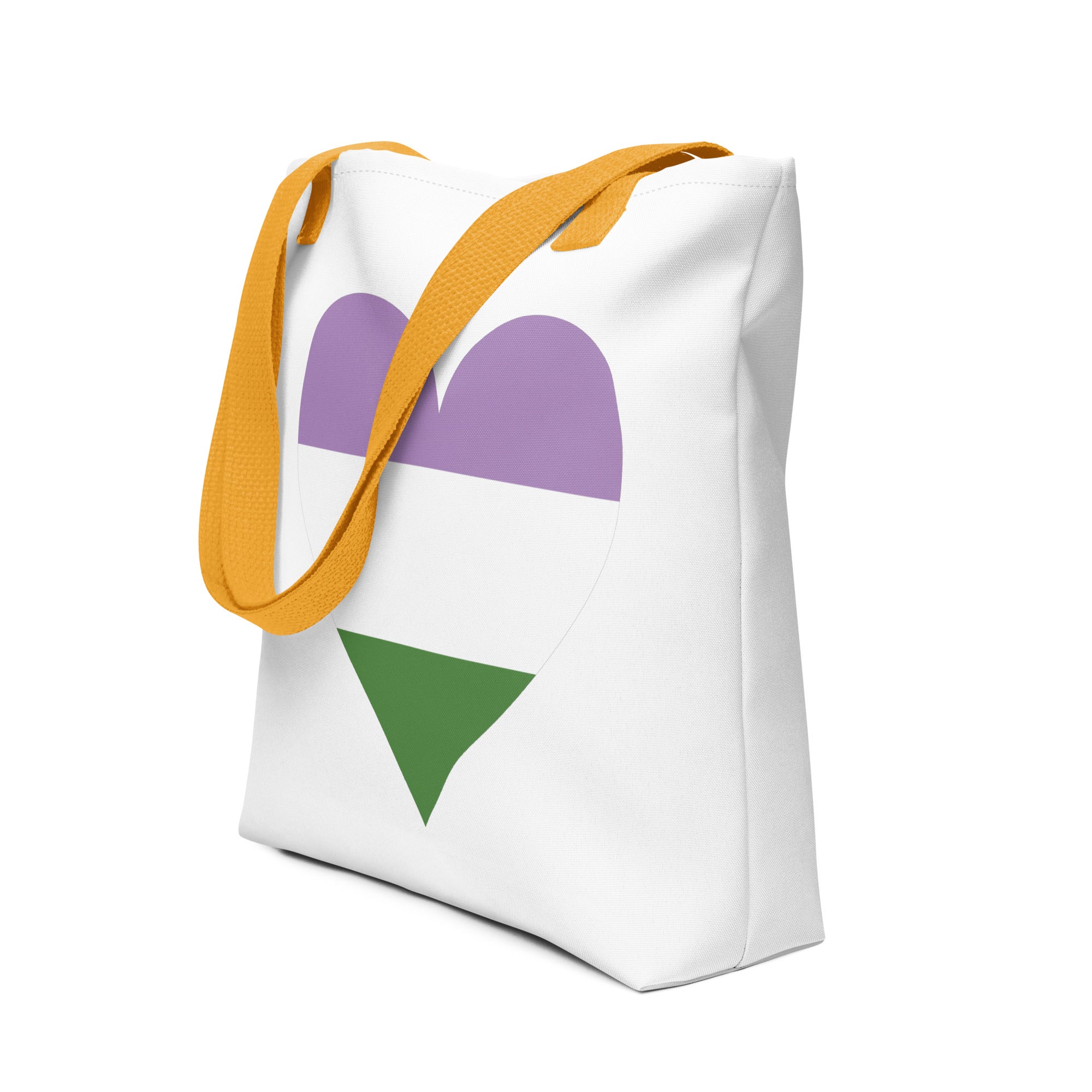 Tote bag Genderqueer Heart