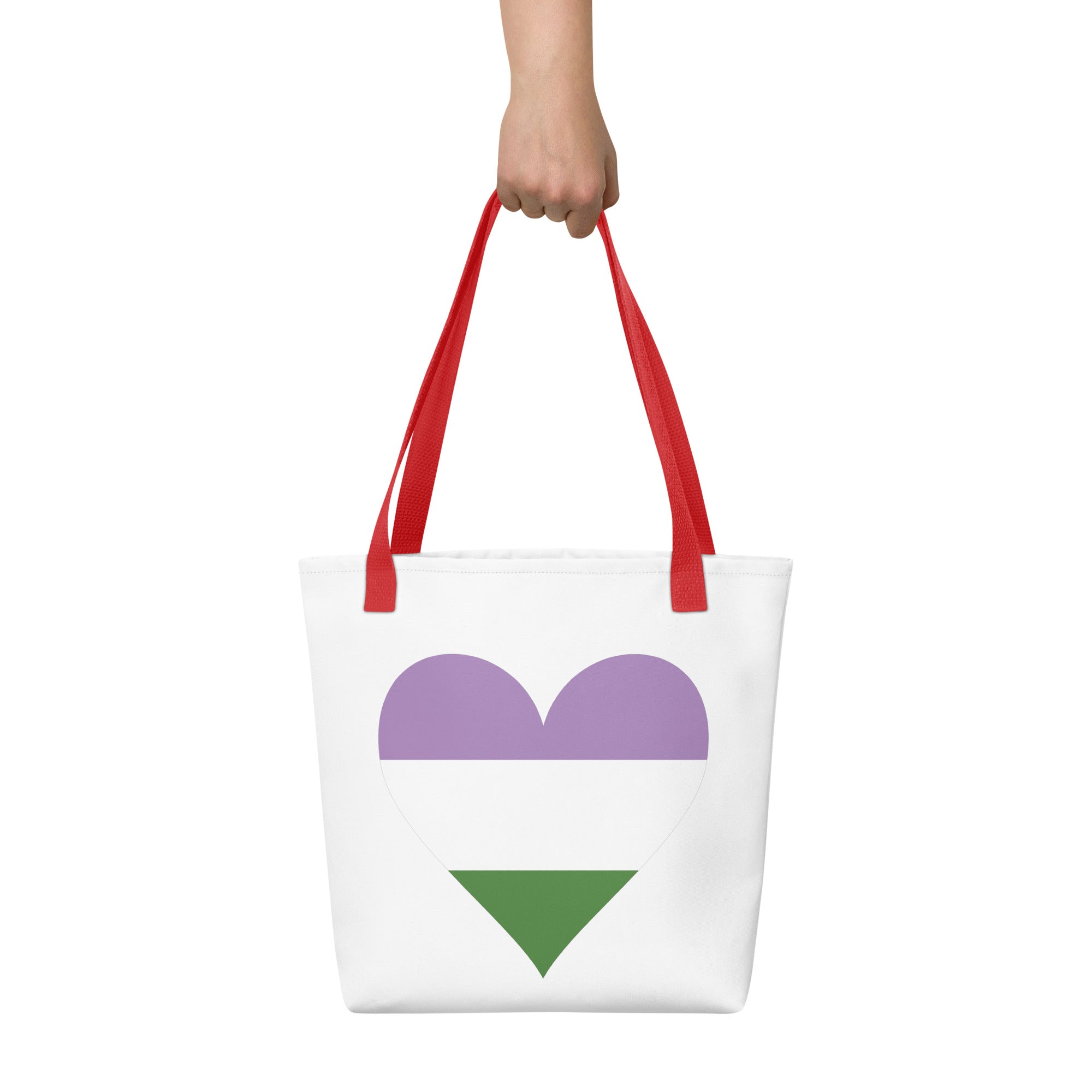 Tote bag Genderqueer Heart