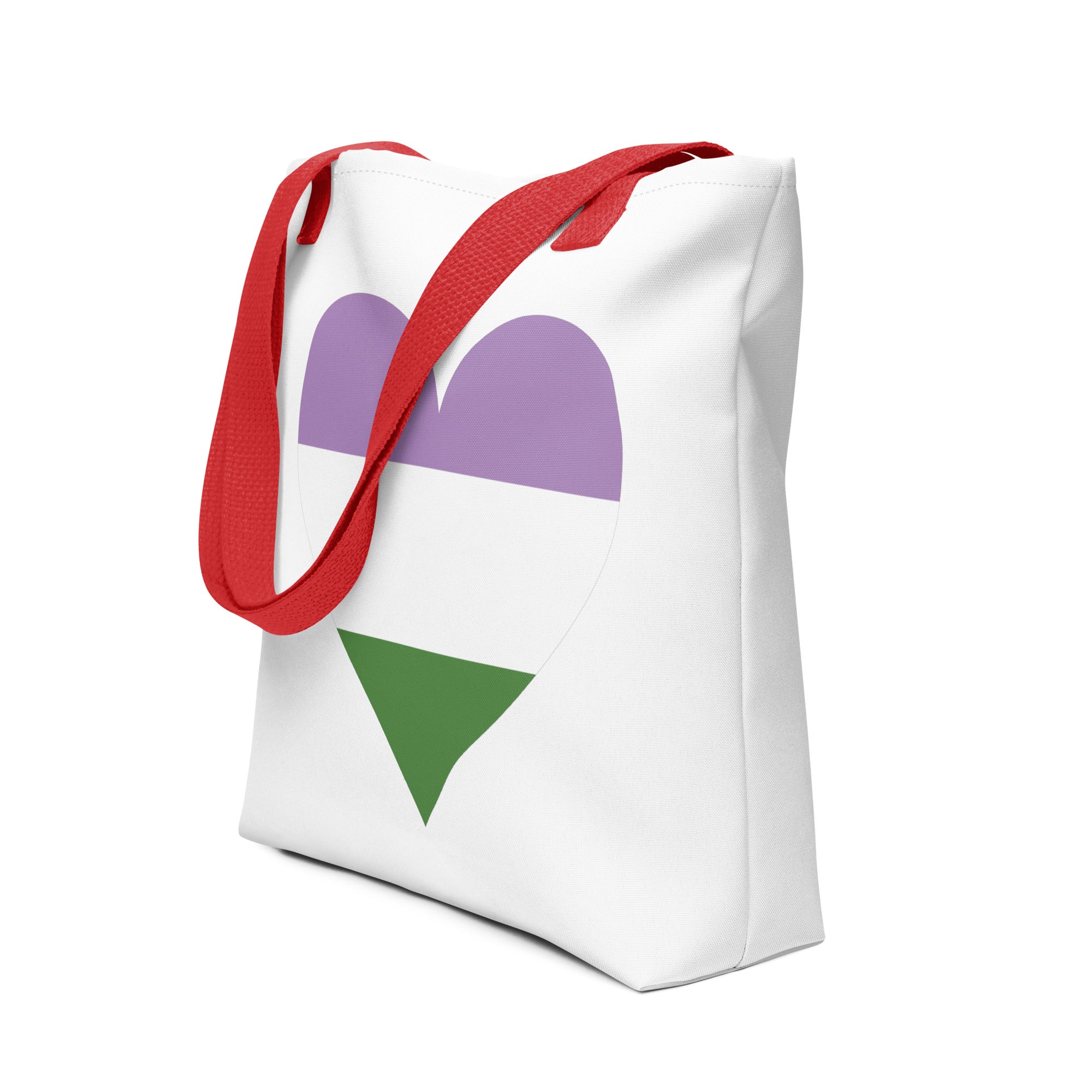 Tote bag Genderqueer Heart