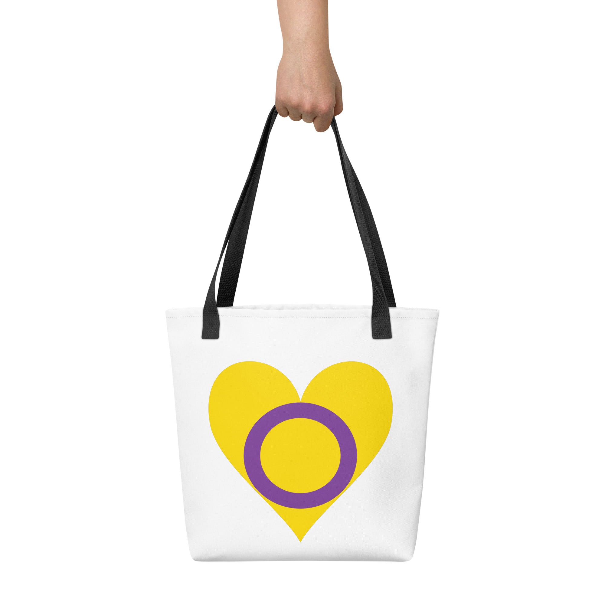 Tote bag Intersex Heart
