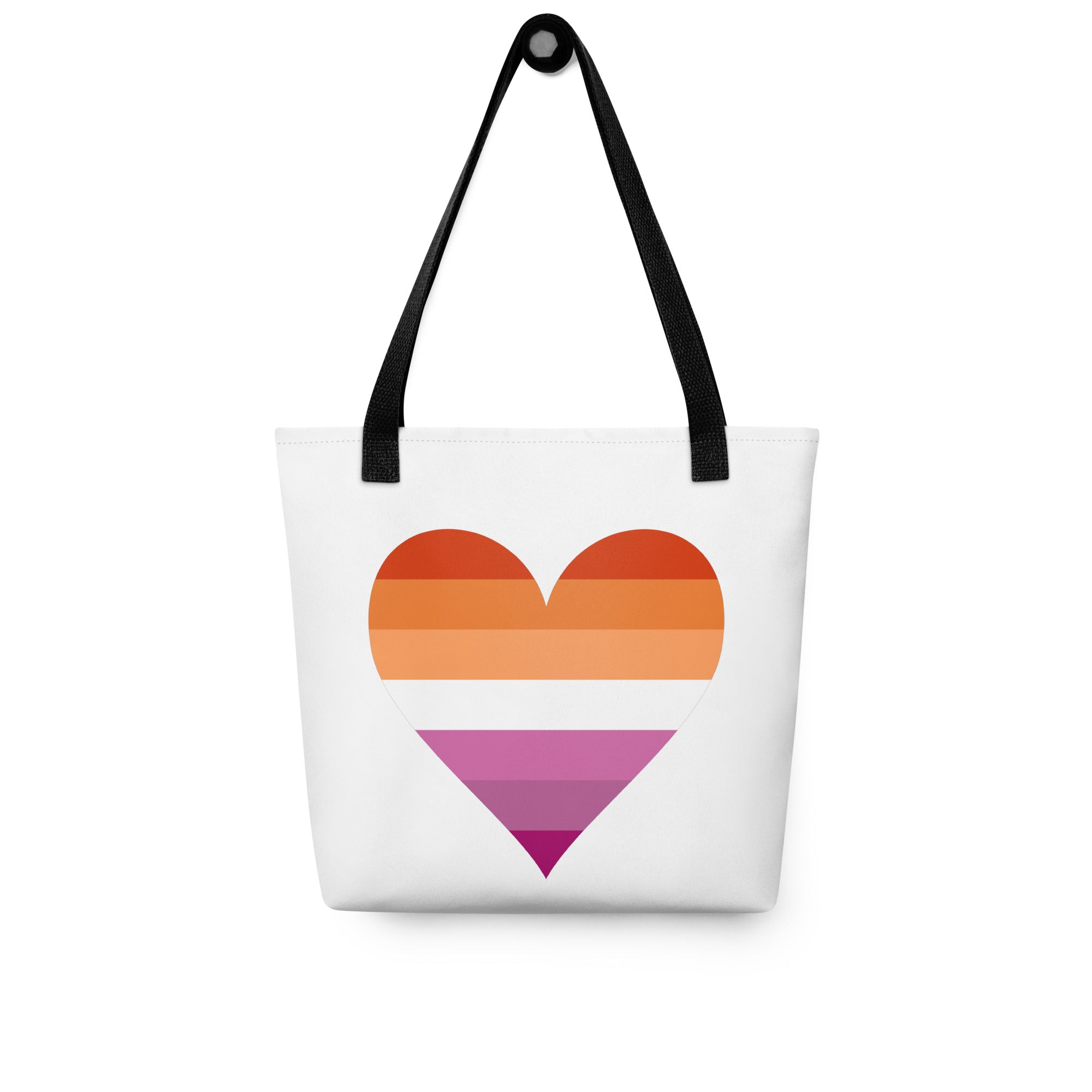 Tote bag Lesbian Heart