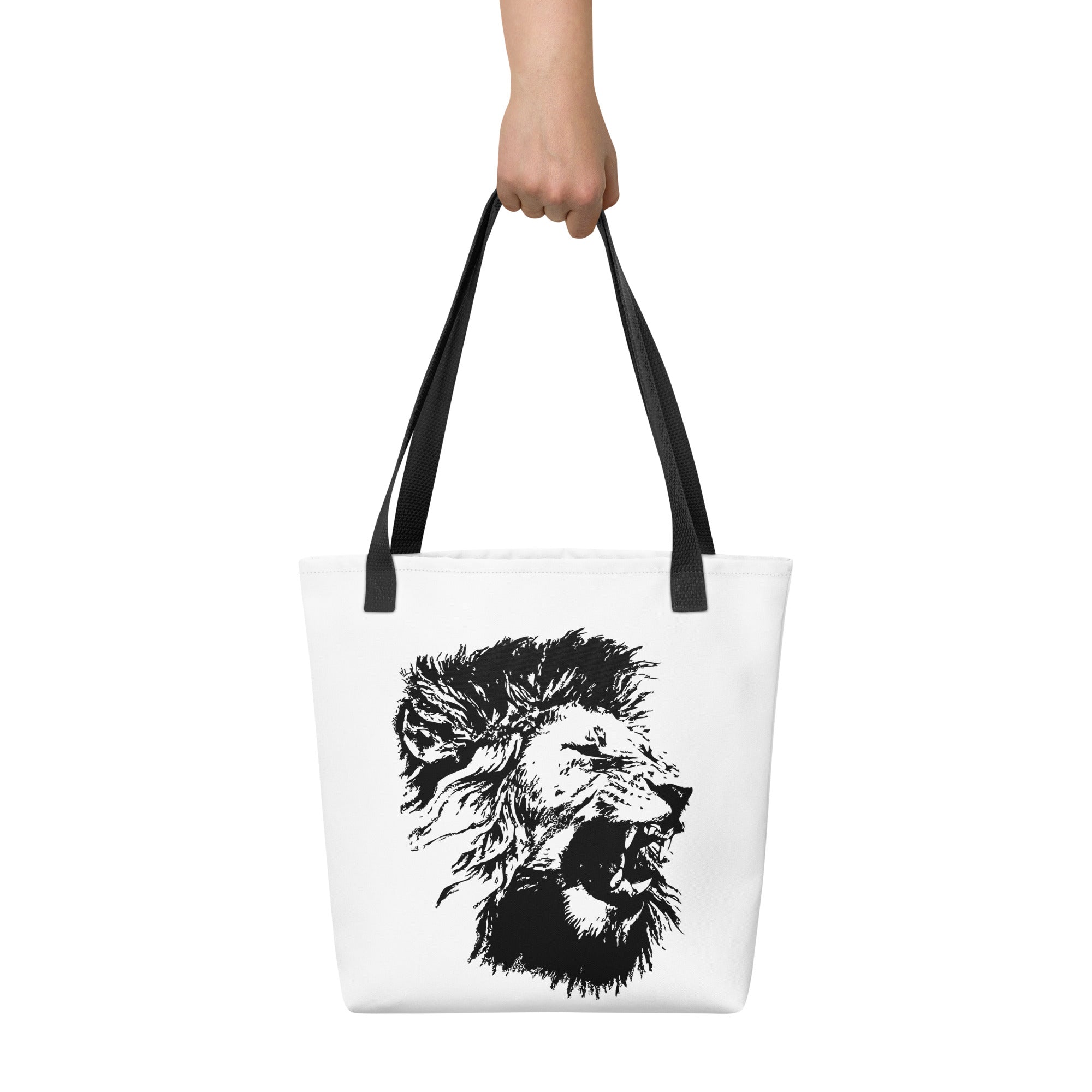 Tote bag Lion Mono