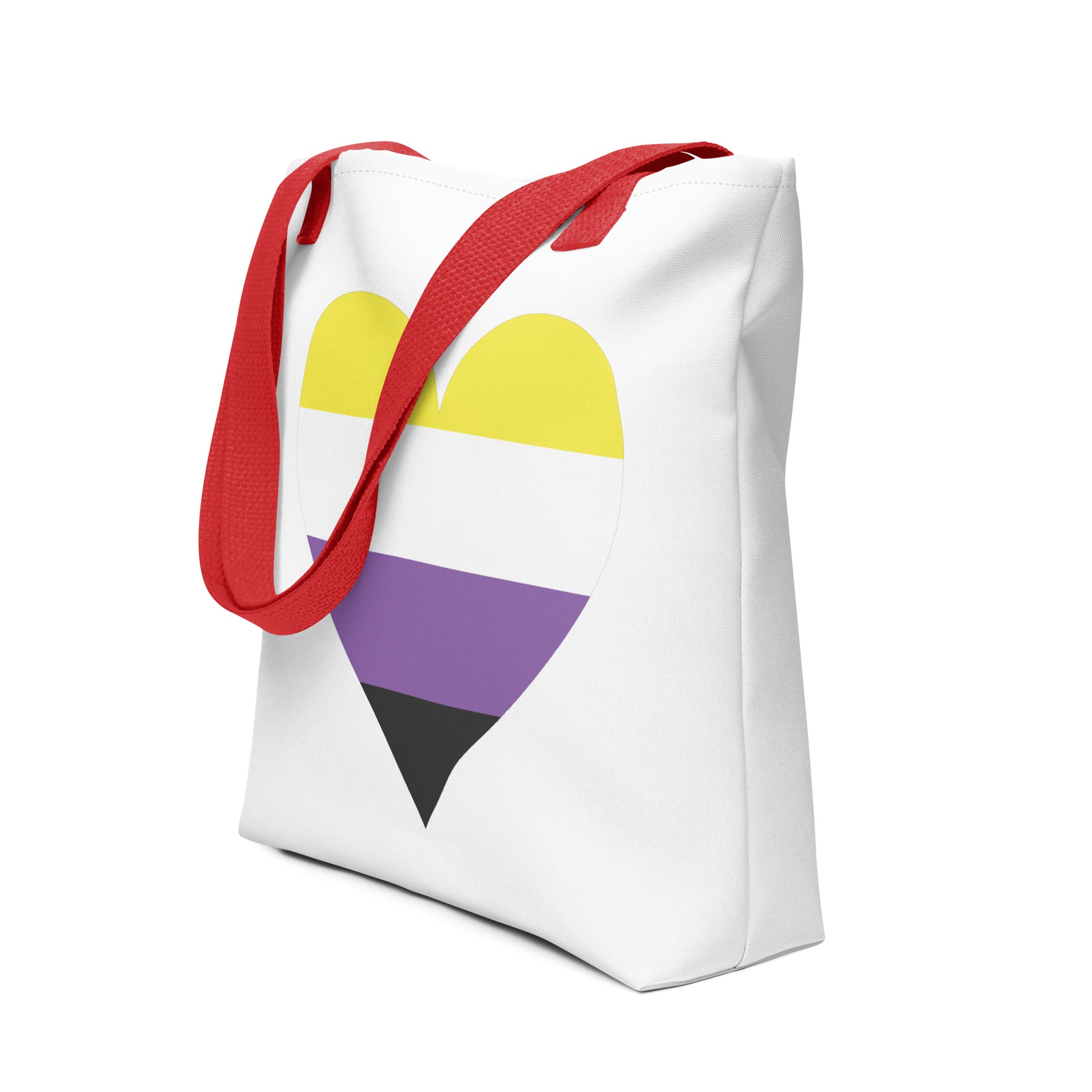Tote bag Nonbinary Heart