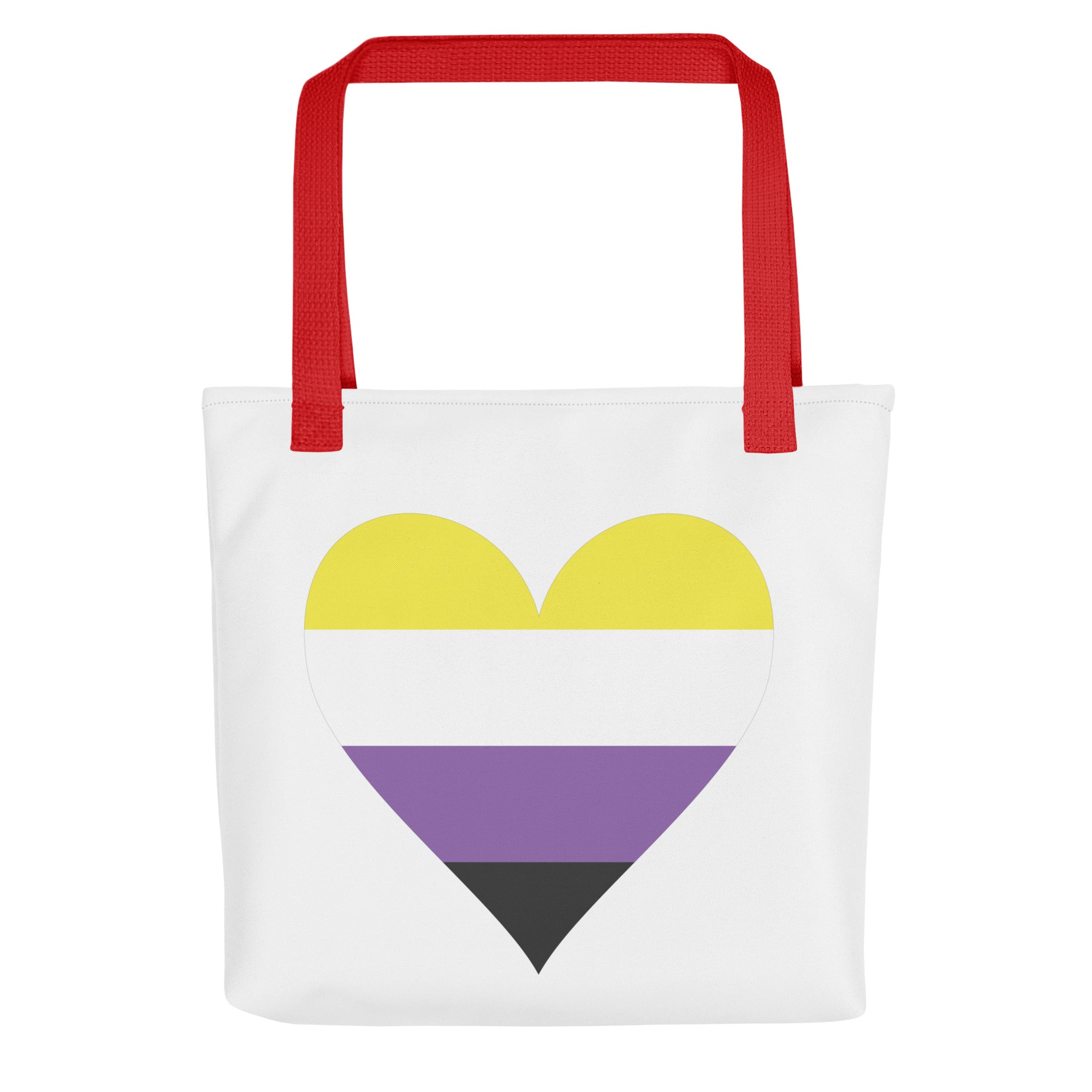 Tote bag Nonbinary Heart