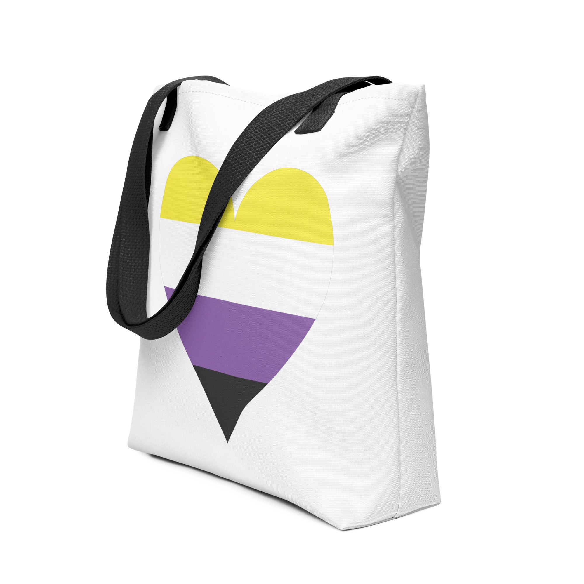 Tote bag Nonbinary Heart