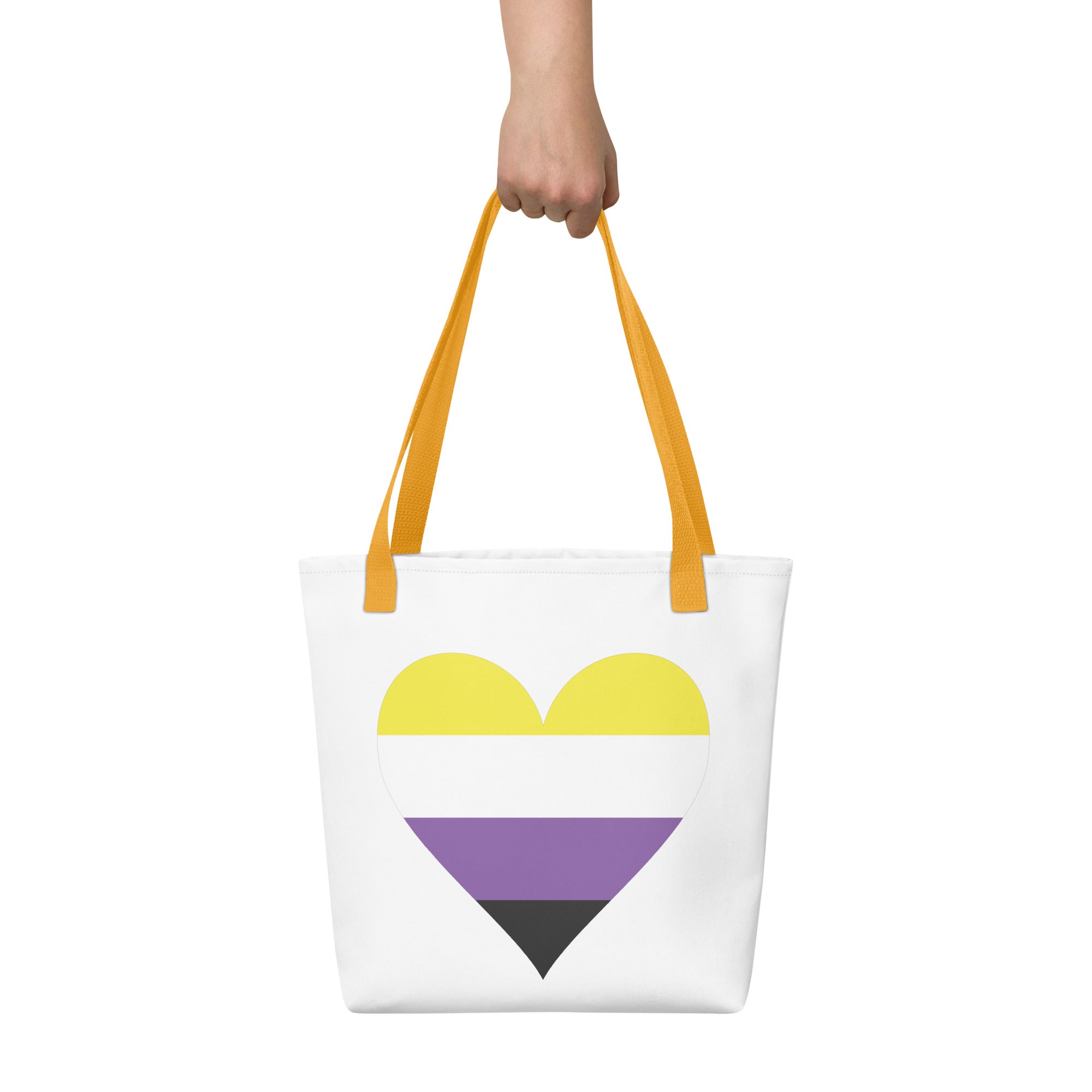 Tote bag Nonbinary Heart