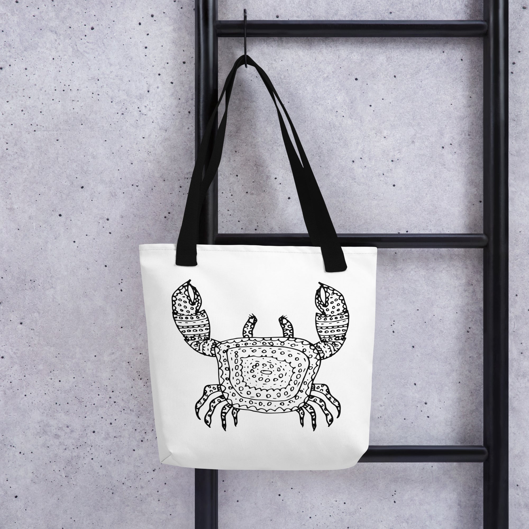 Tote bag Ocean life Crab