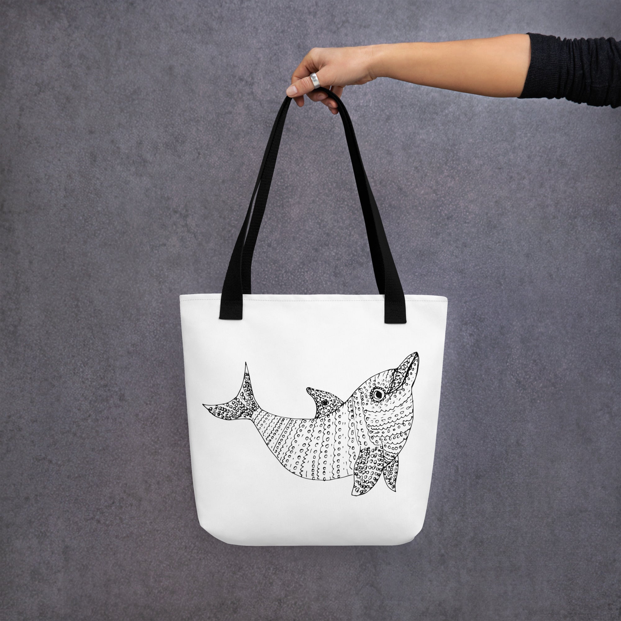 Tote bag Ocean life Dolphin