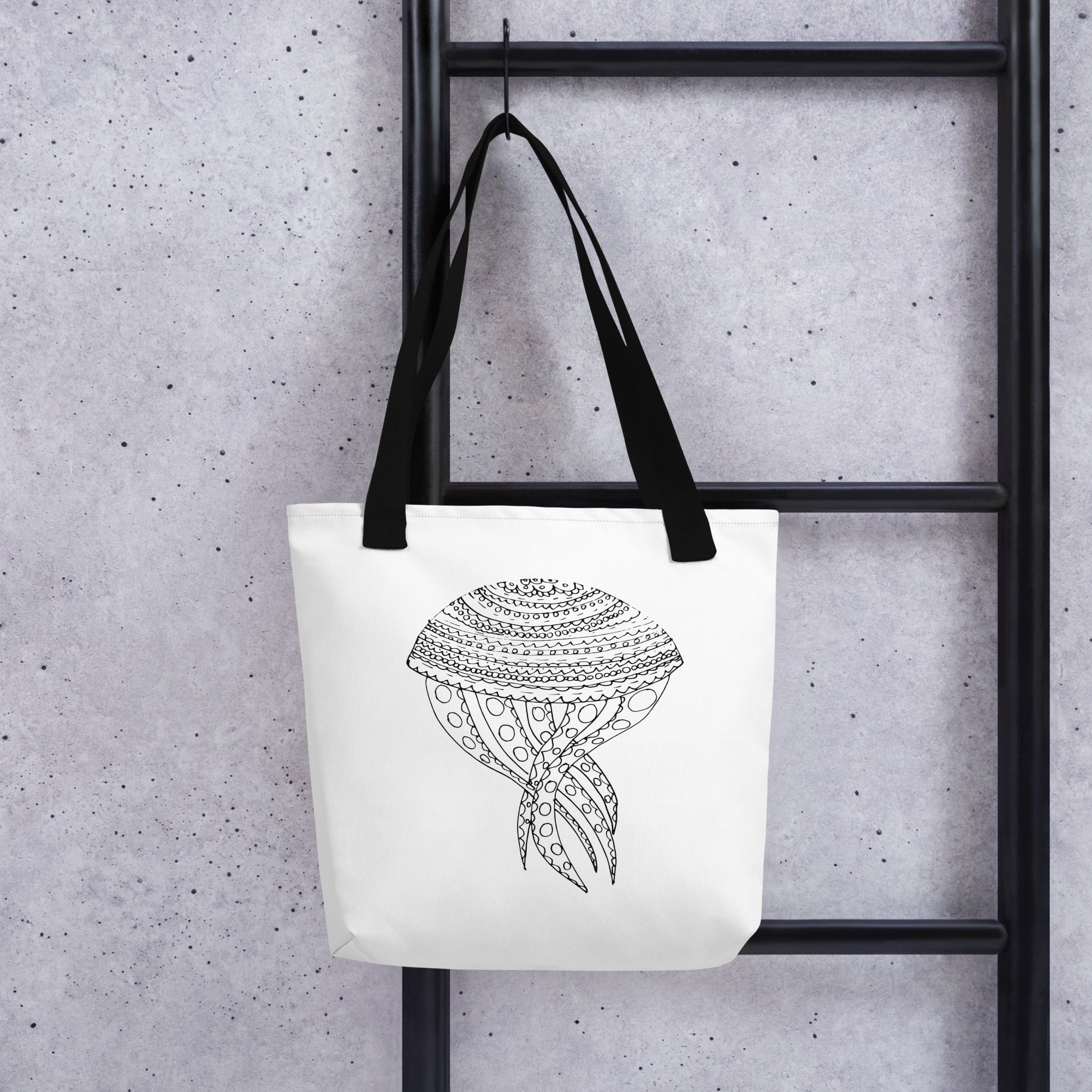 Tote bag Ocean life Jellyfish