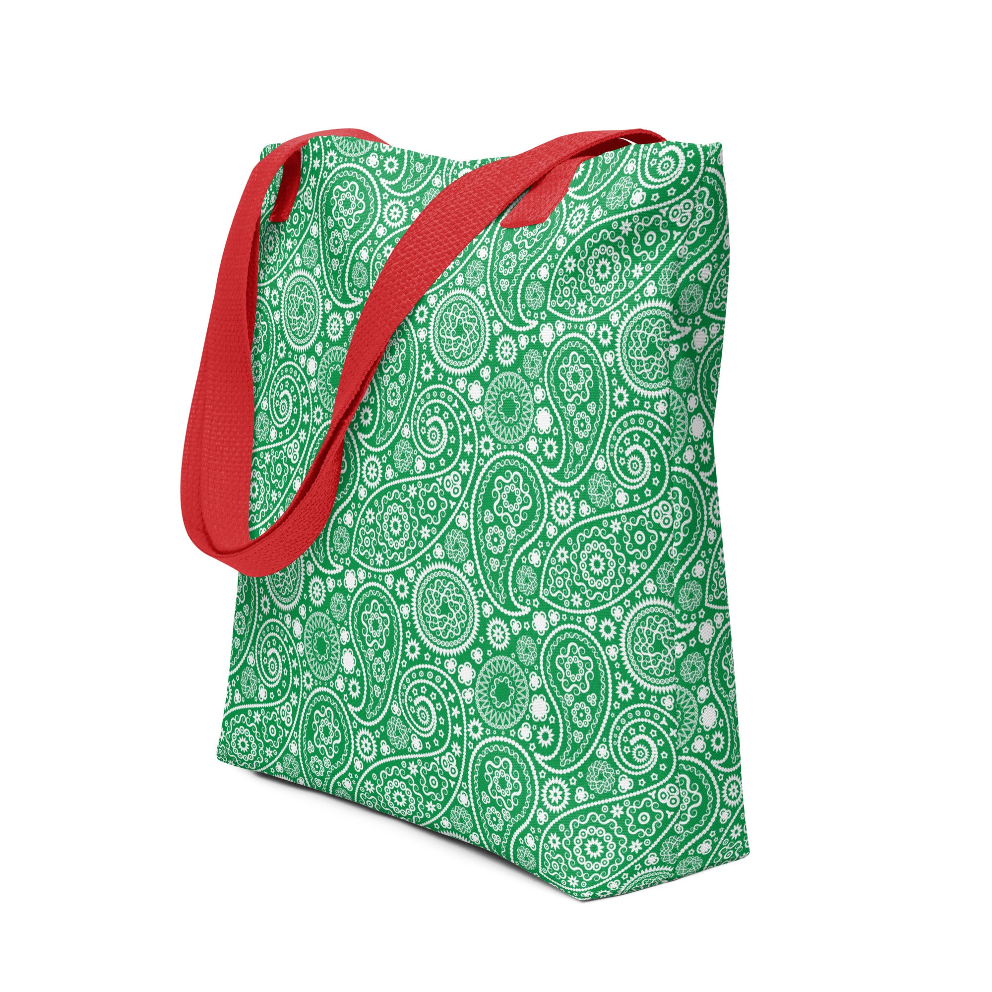 Tote bag Paisley Green