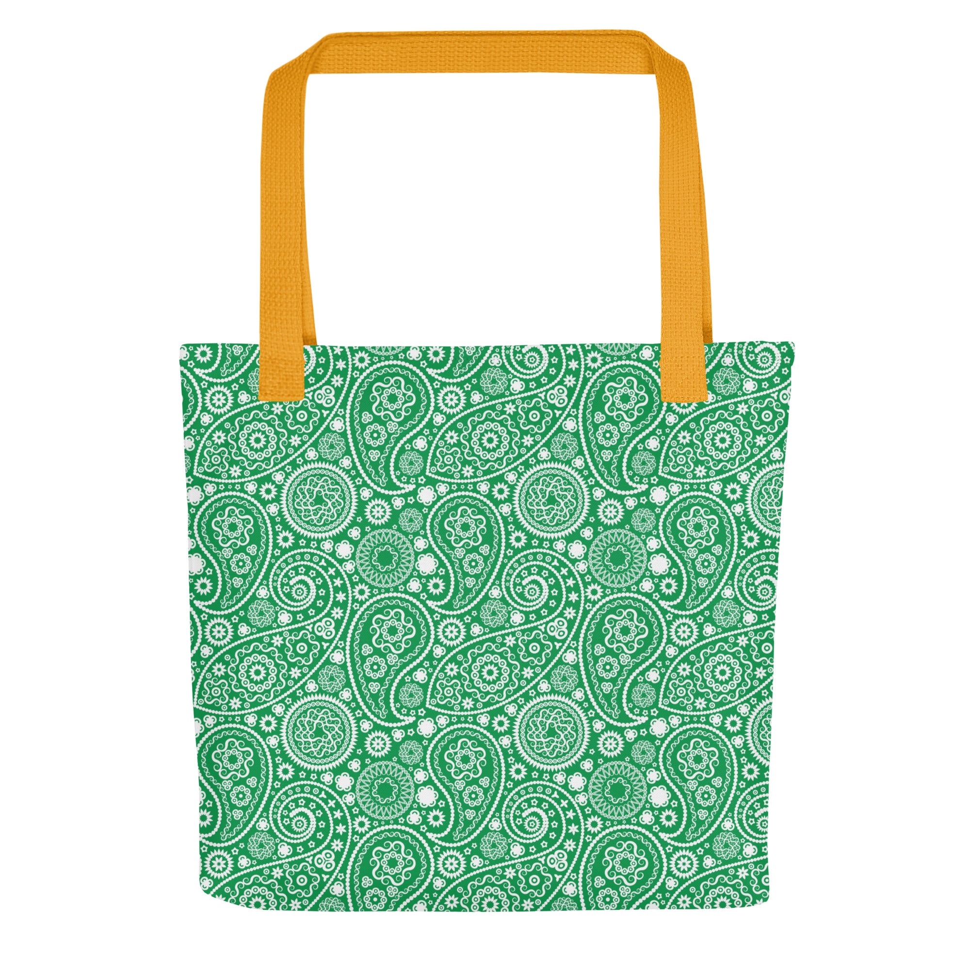 Tote bag Paisley Green