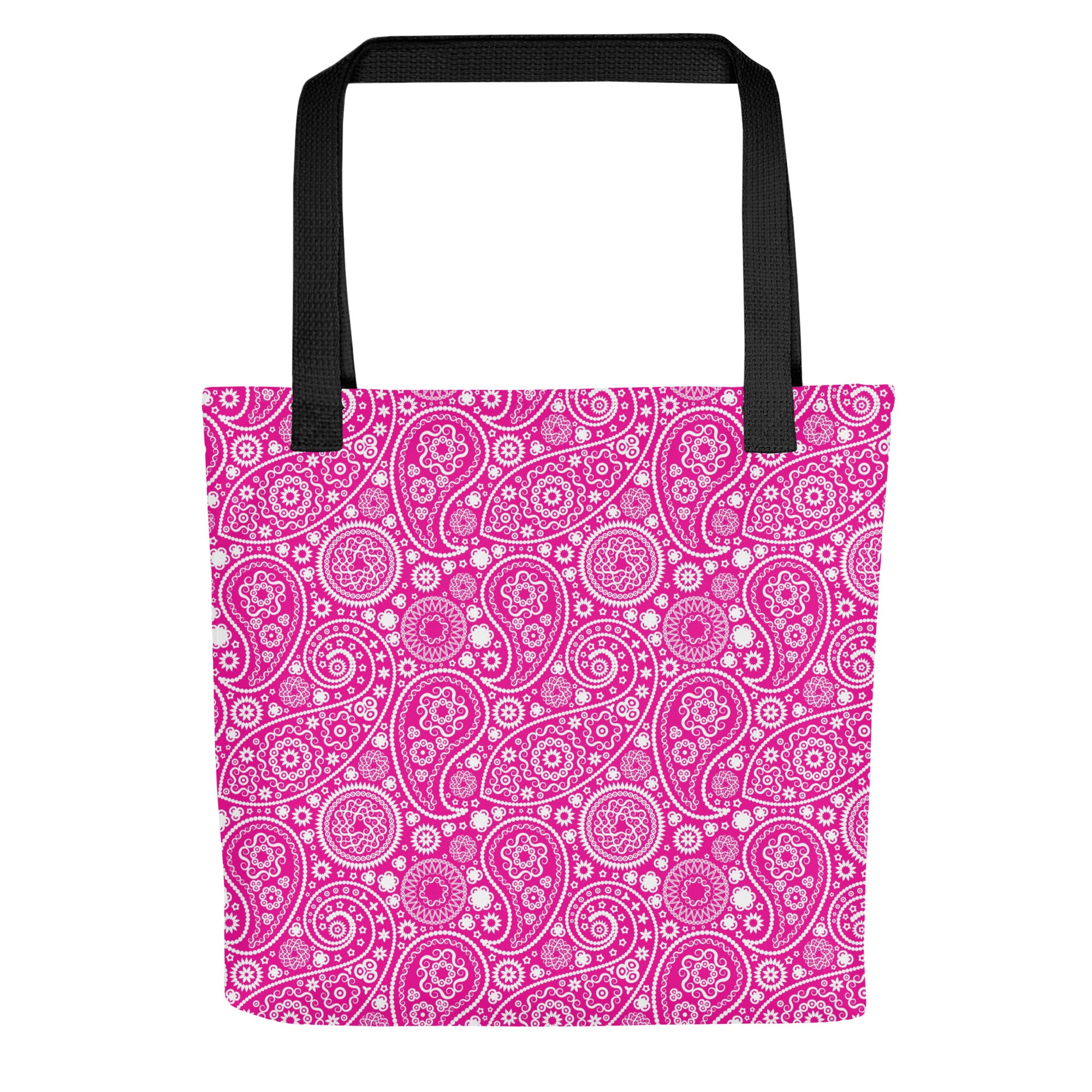 Tote bag Paisley Pink