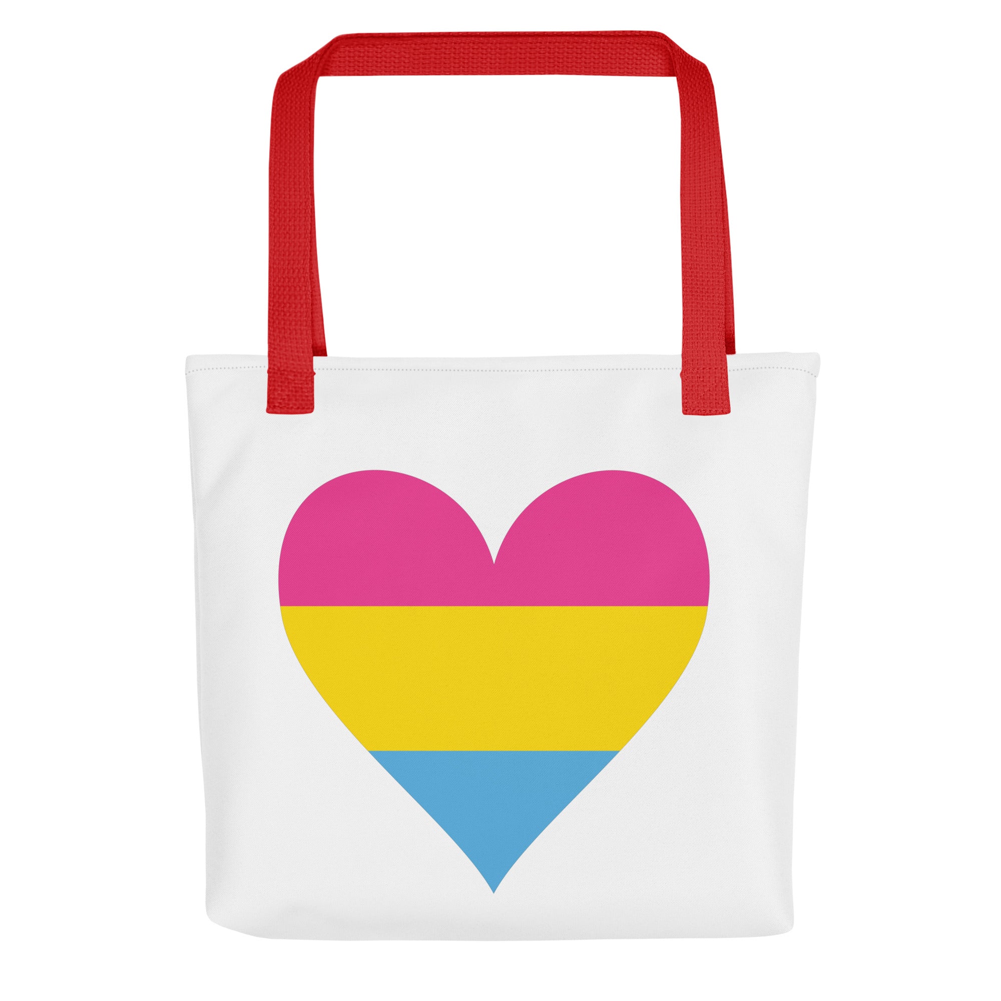 Tote bag Pansexual Heart