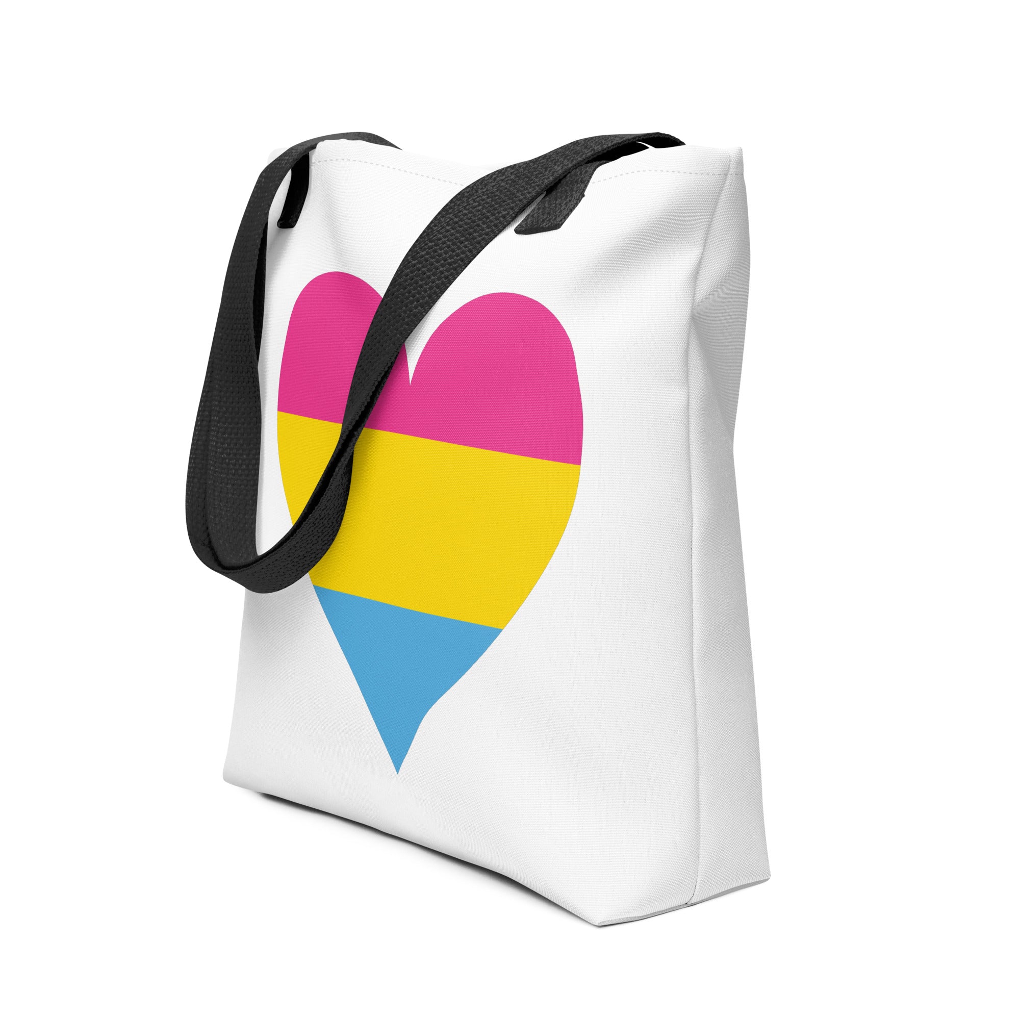 Tote bag Pansexual Heart