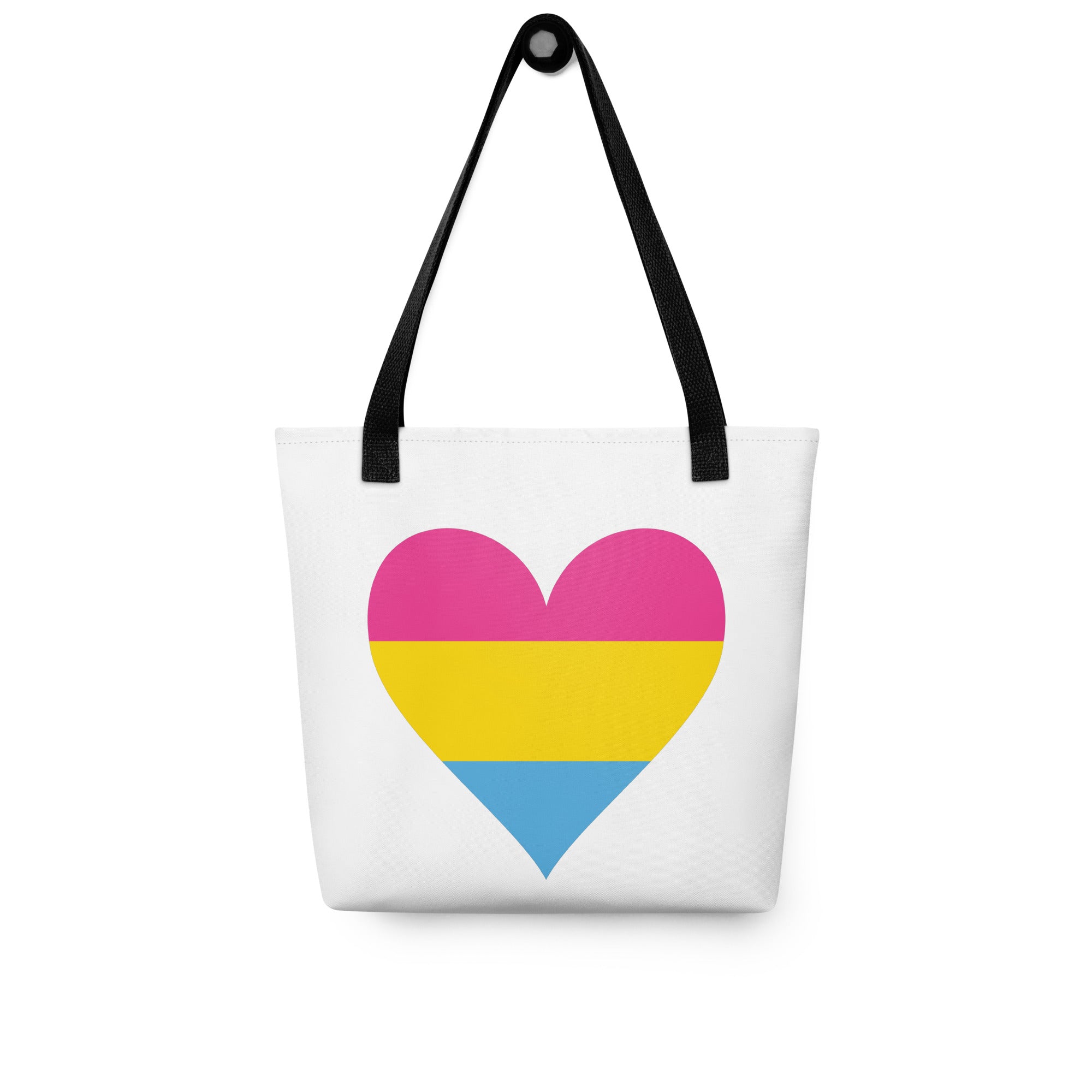 Tote bag Pansexual Heart