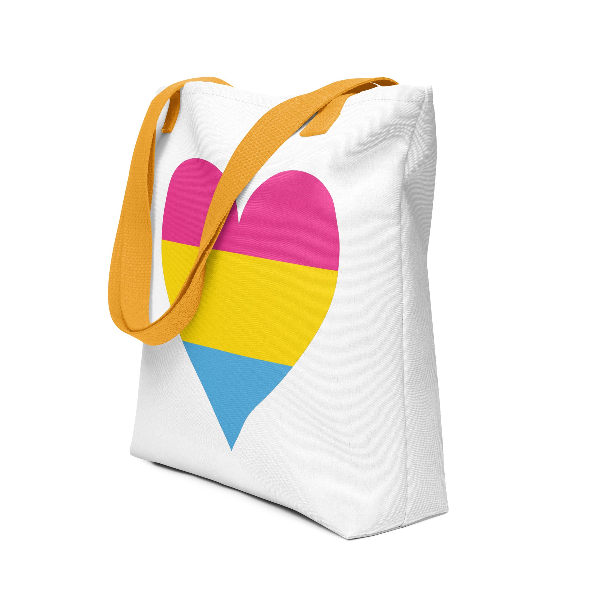 Tote bag Pansexual Heart