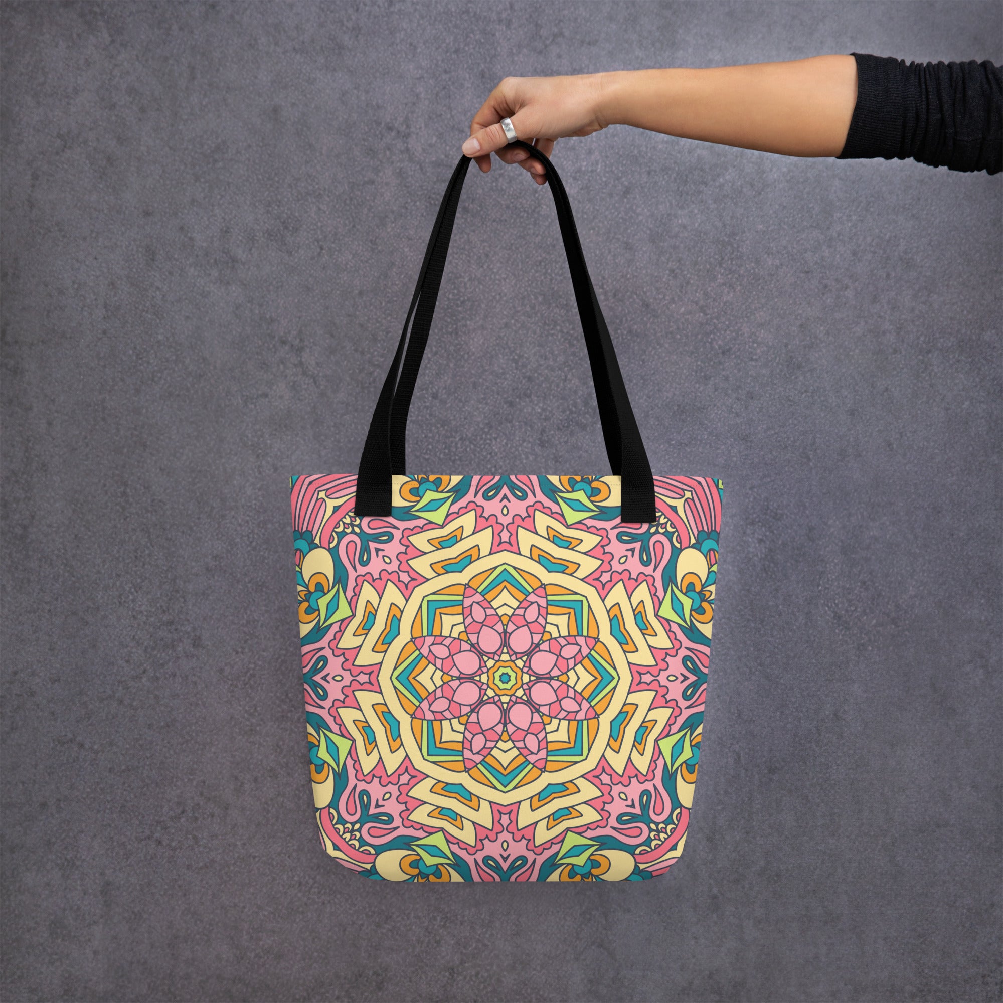 Tote bag Pink Mandala
