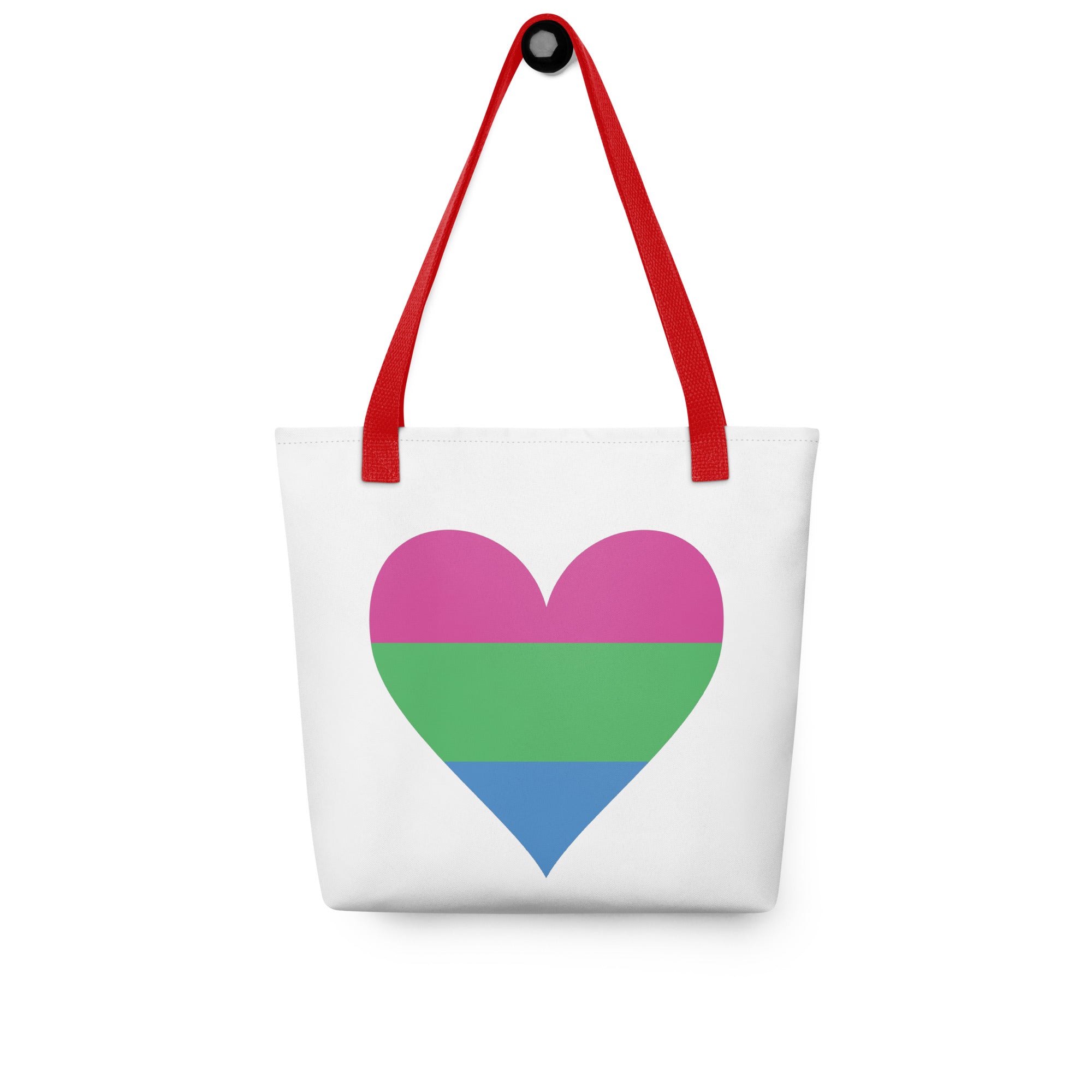 Tote bag Polysexual Heart