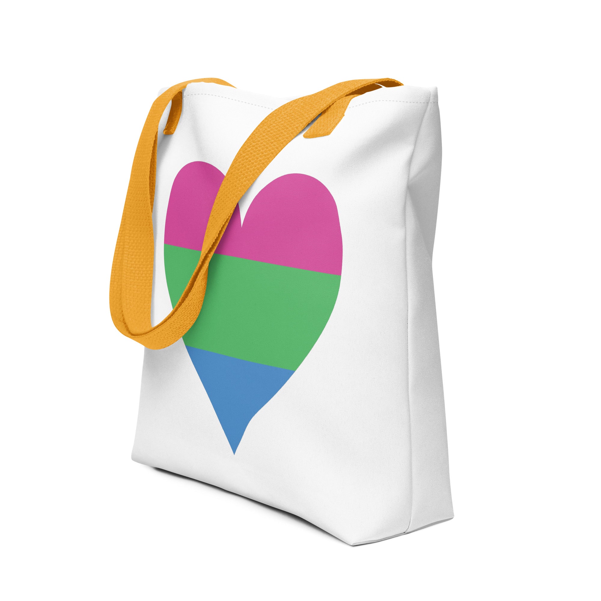 Tote bag Polysexual Heart