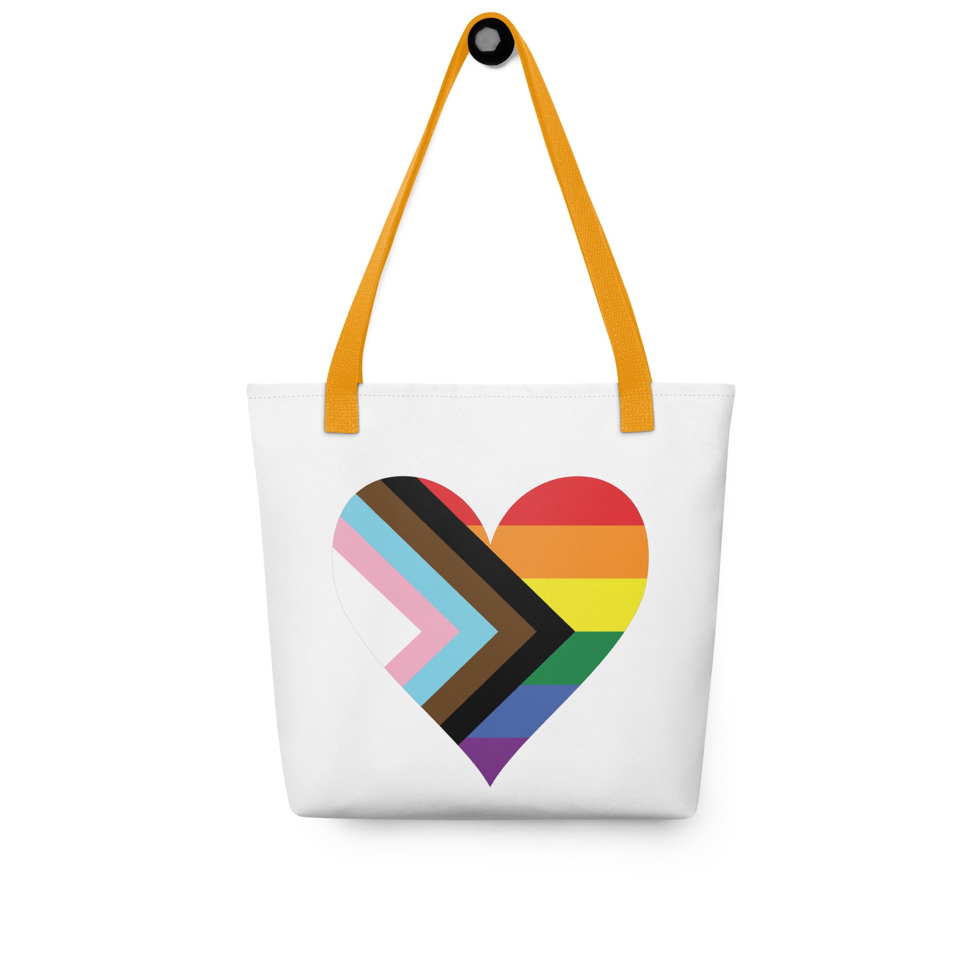 Tote bag Progress Pride Heart