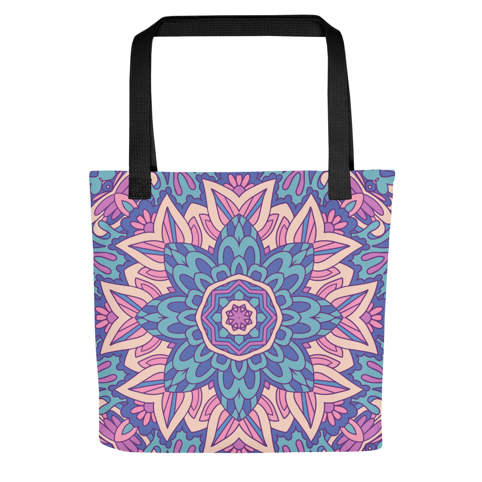 Tote bag Purple Mandala