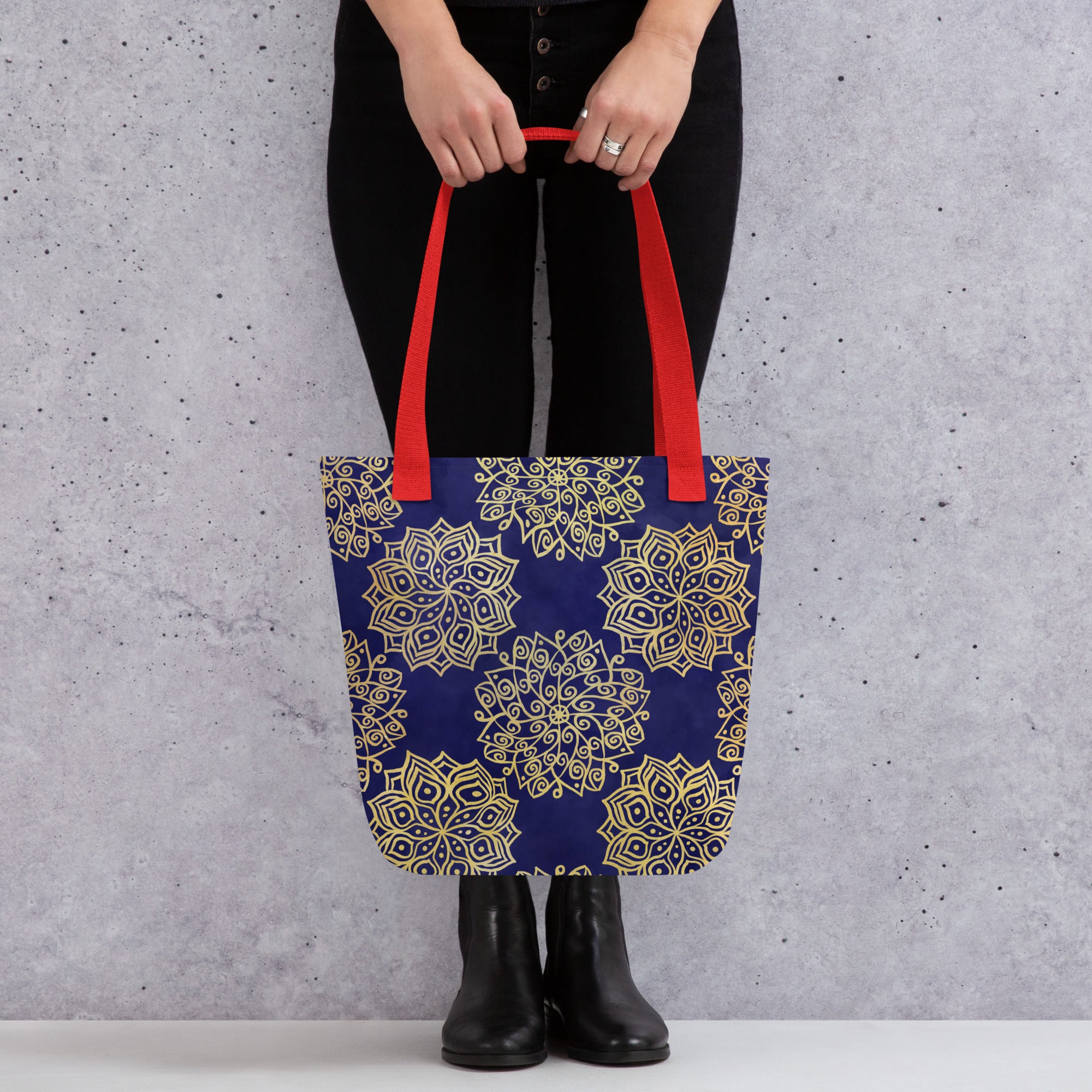 Tote bag Sunflower mandala