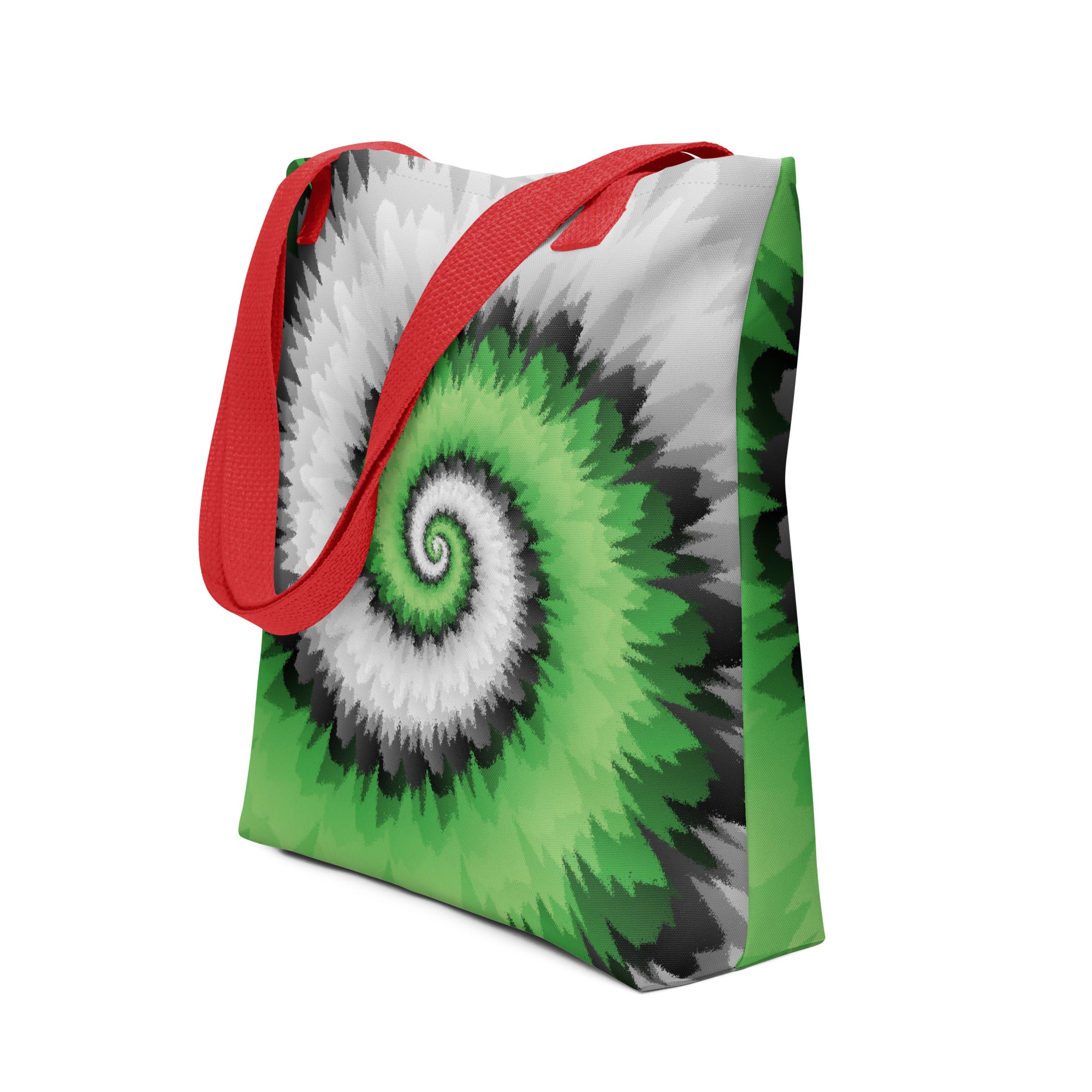 Tote bag Tie Dye Spiral Aromantic