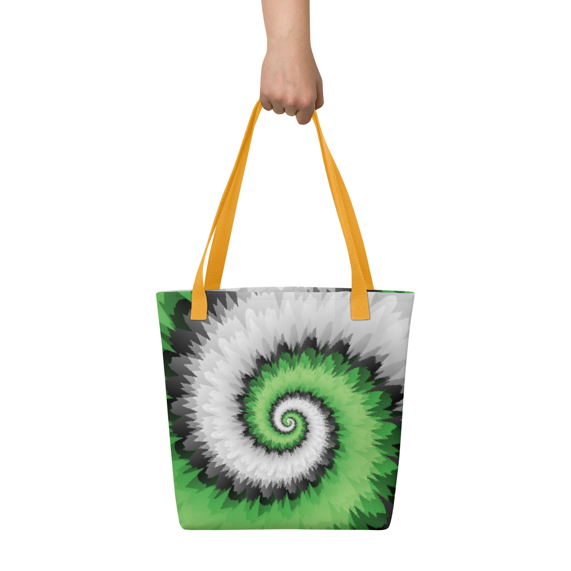 Tote bag Tie Dye Spiral Aromantic