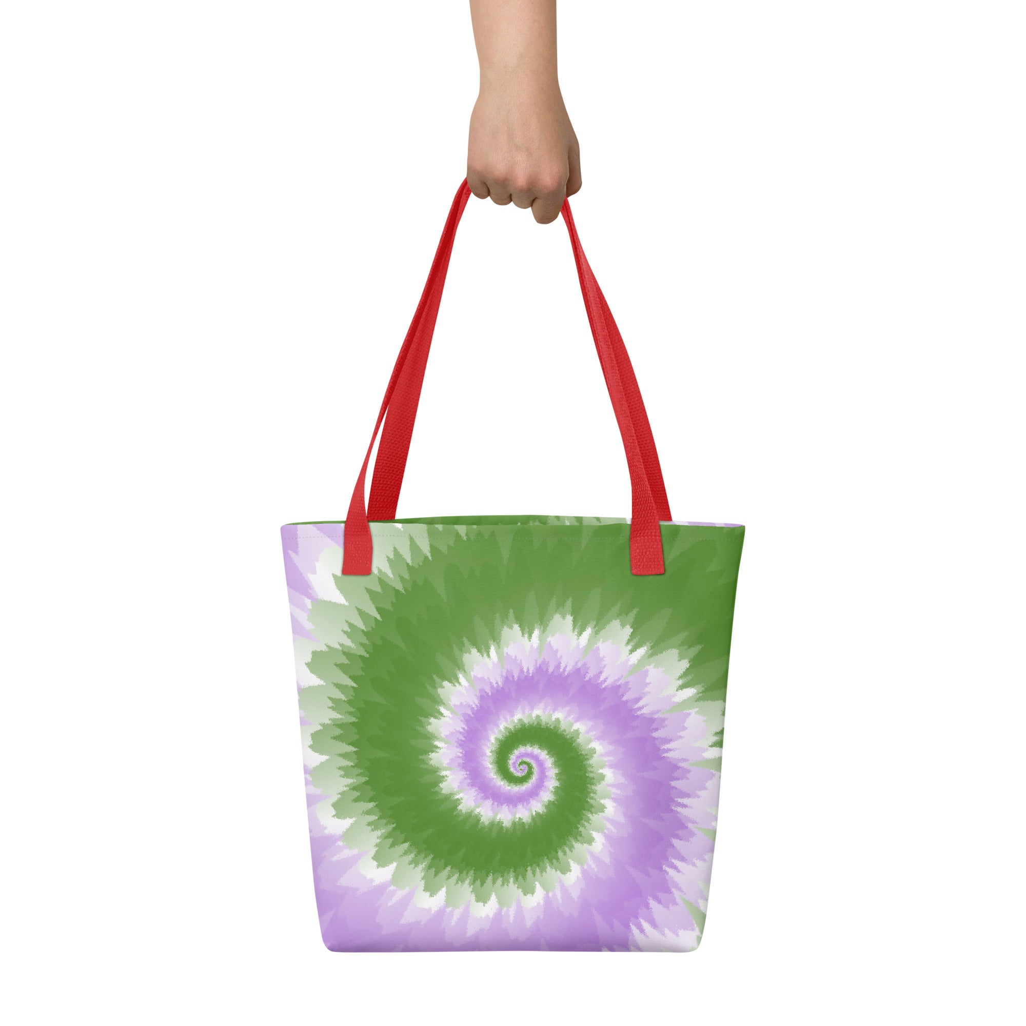 Tote bag Tie Dye Spiral Genderqueer