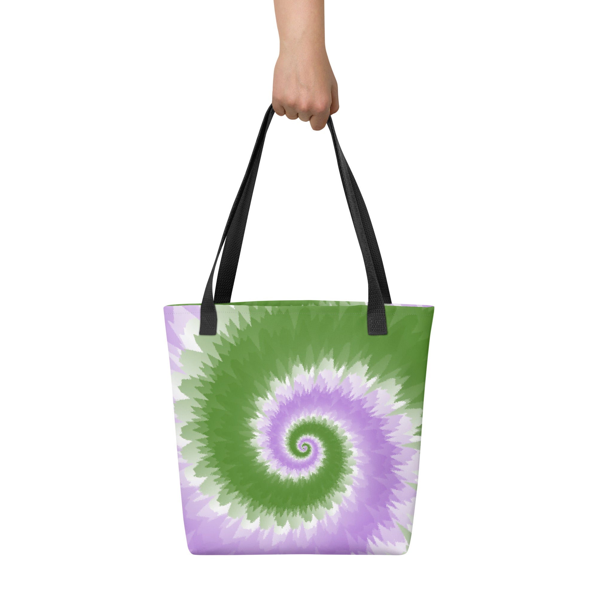 Tote bag Tie Dye Spiral Genderqueer