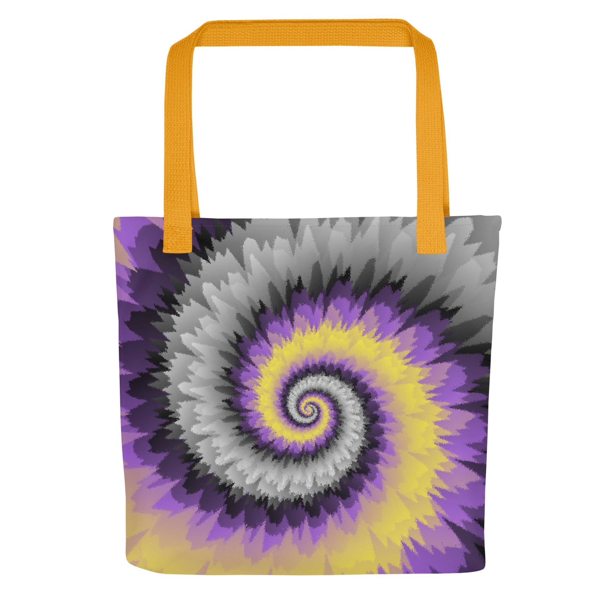 Tote bag Tie Dye Spiral Nonbinary