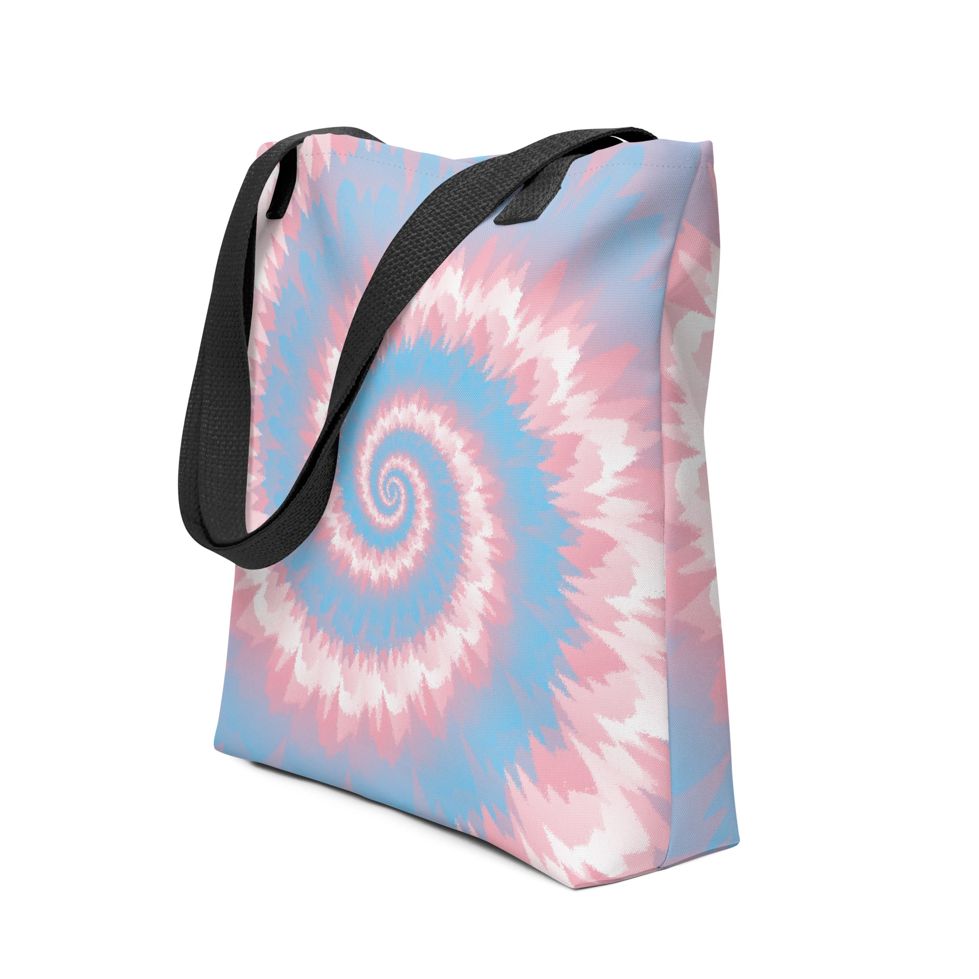 Tote bag Tie Dye Spiral Transgender