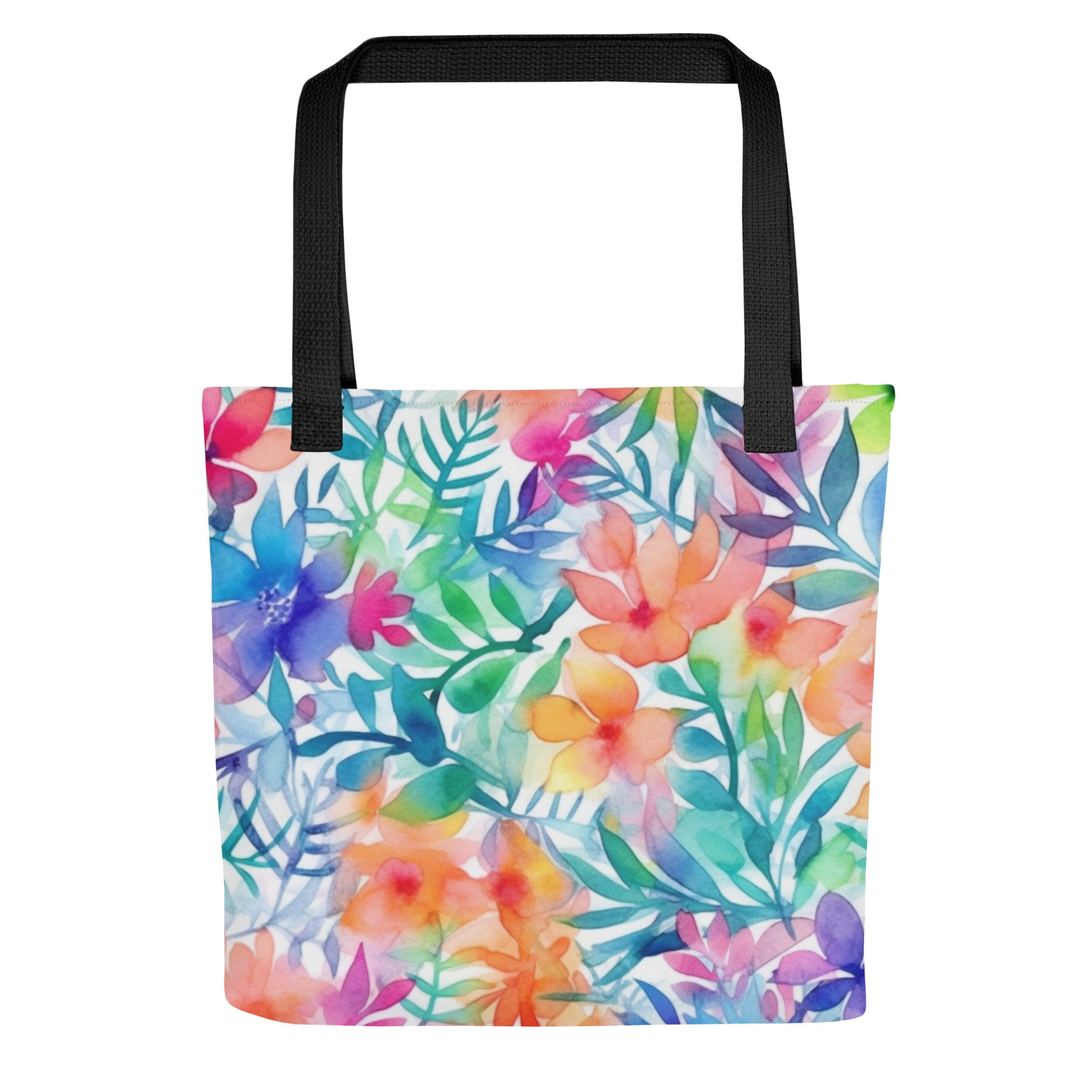 Tote bag Water Colour Flowers