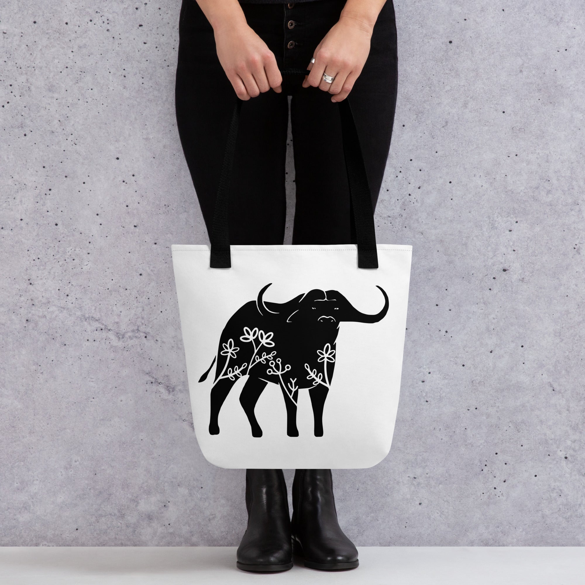 Tote bag Wildlife Buffalo
