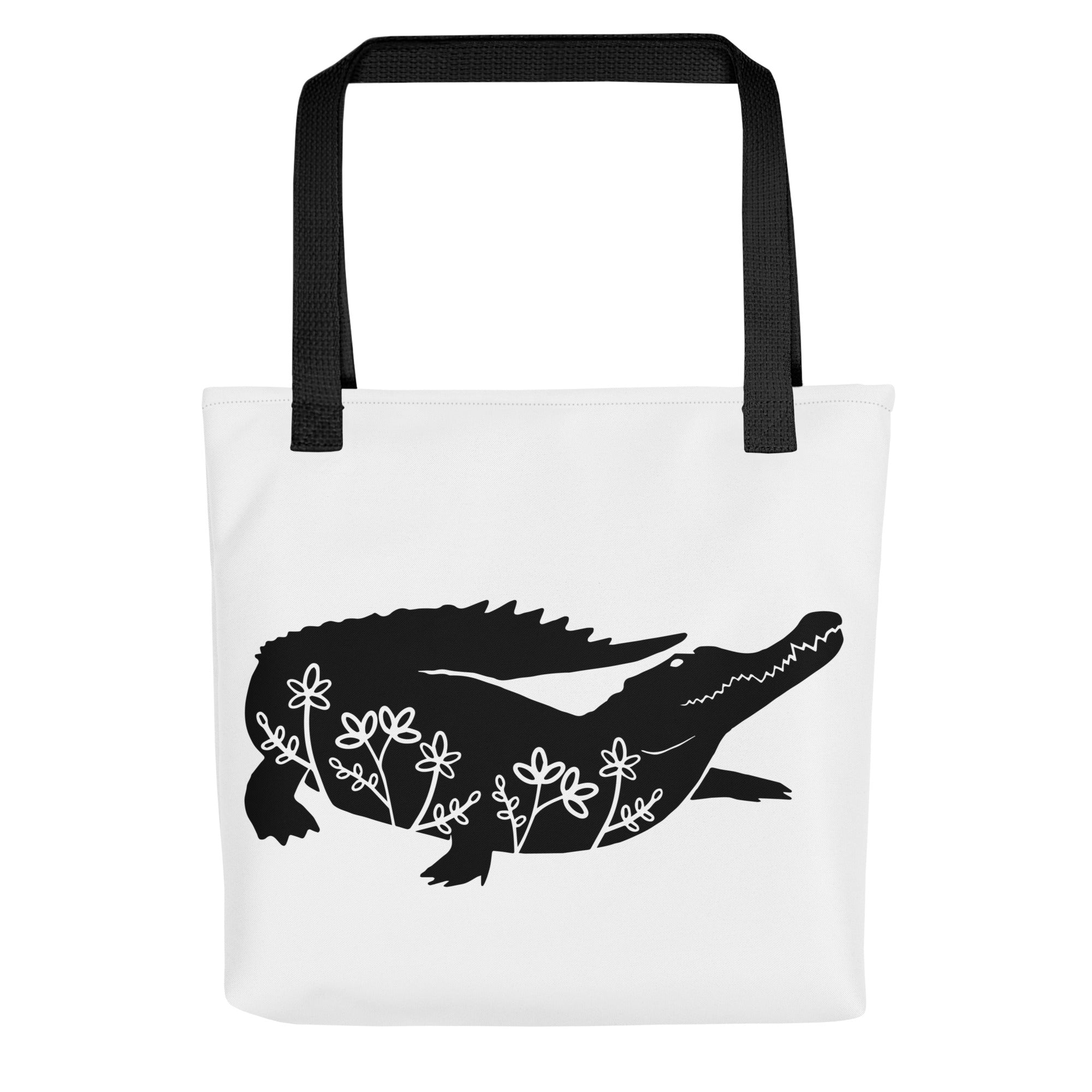 Tote bag Wildlife Crocodile
