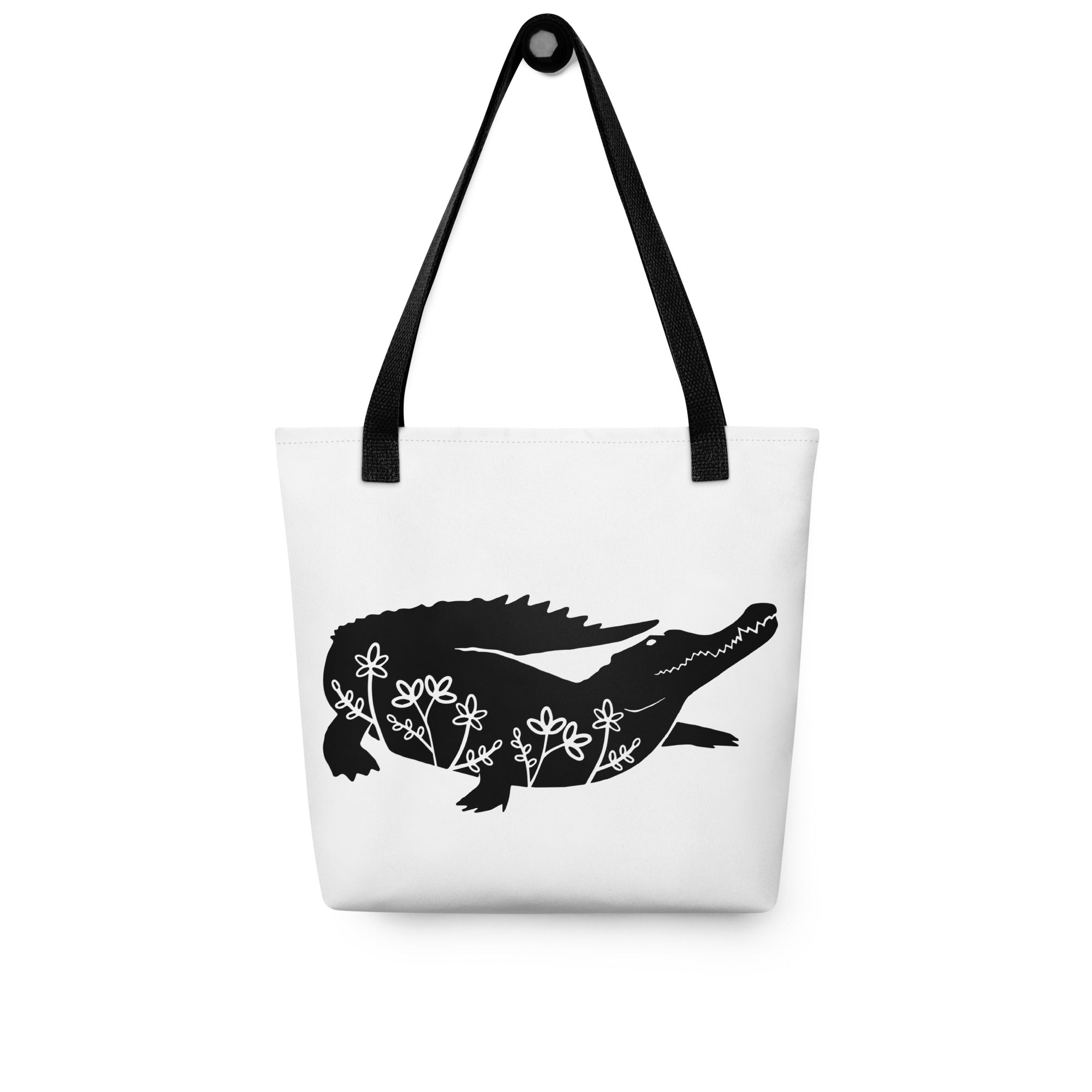 Tote bag Wildlife Crocodile